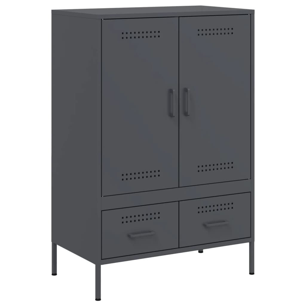 vidaXL Highboard Highboard Anthrazit 68x39x101,5 cm günstig online kaufen