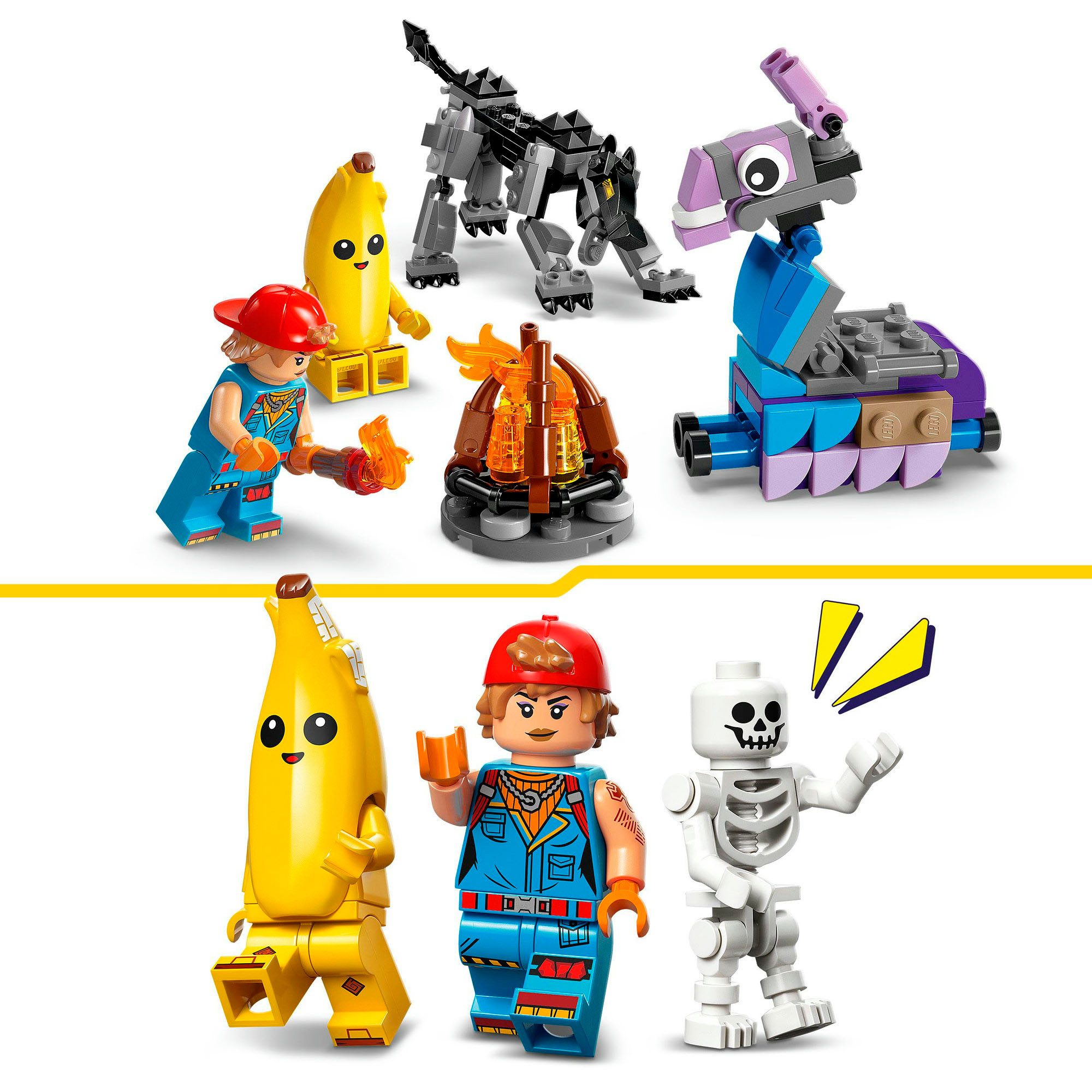 LEGO® Das Lager von Schali und der Zündkerzenkünstlerin (77075) Konstruktionsspielsteine, (250 St), LEGO Fortnite, Made in Europe – Bild 5 von 5