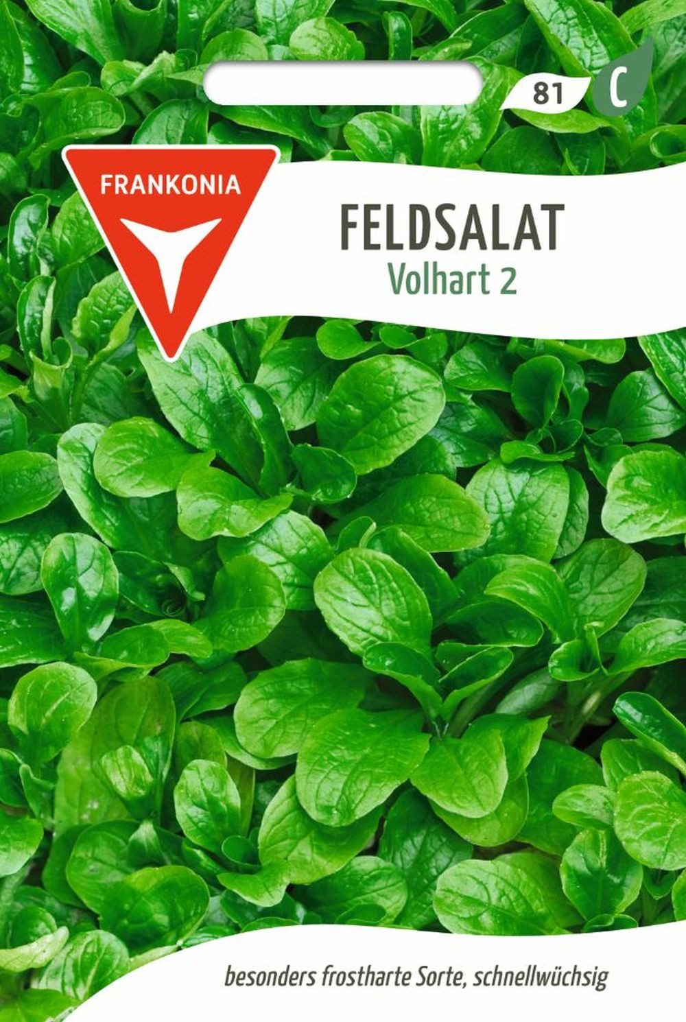 FRANKONIA Gemüsesamen Feldsalat, Volhart 2 - Saatgut Salat-Samen Samen, Valerianella locusta