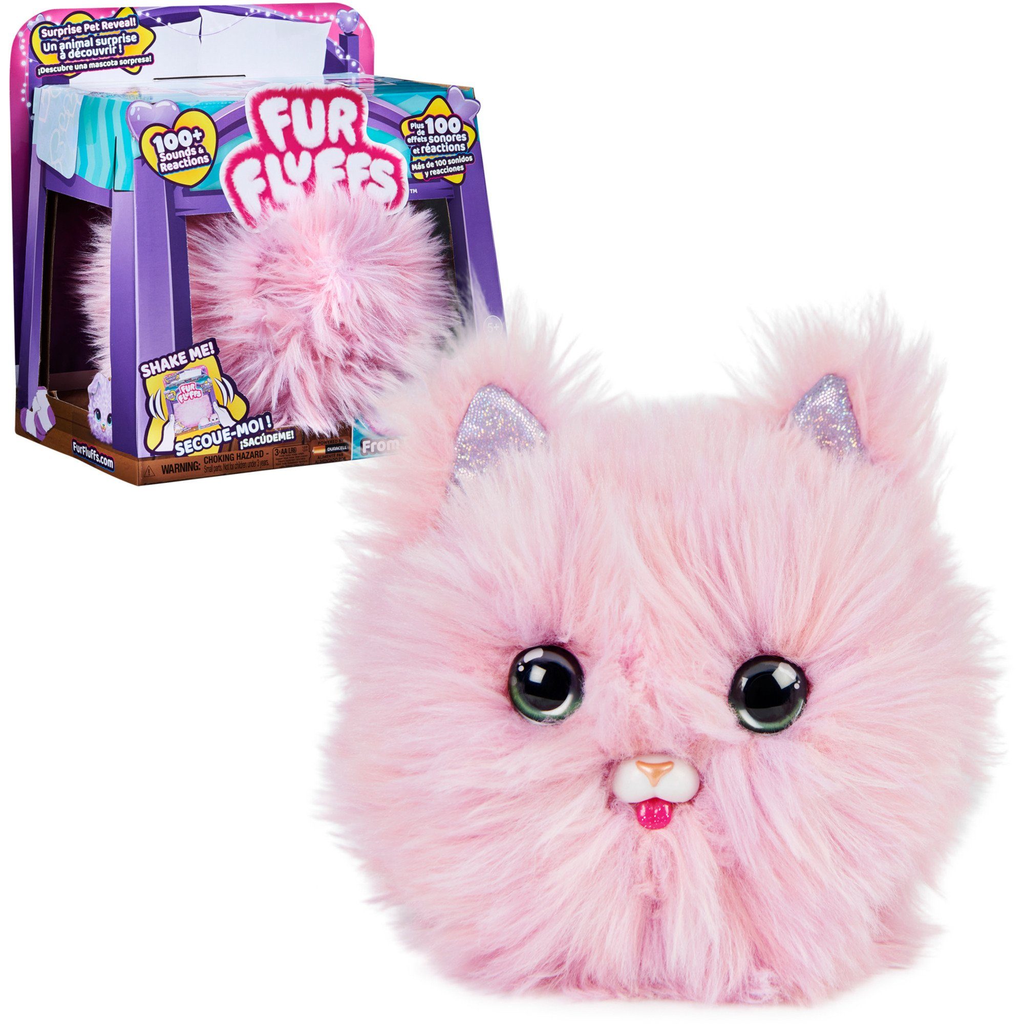 Spinmaster Kuscheltier Spin Master FurFluffs Magisches Kätzchen