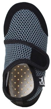 Beck BECK-BUDDIES - Indoor-Aktiv-Schuh mit atmungsaktiver Sohle Hausschuh Klettverschluss, Gefühl des Barfußlaufens, Gesunde Fußentwicklung