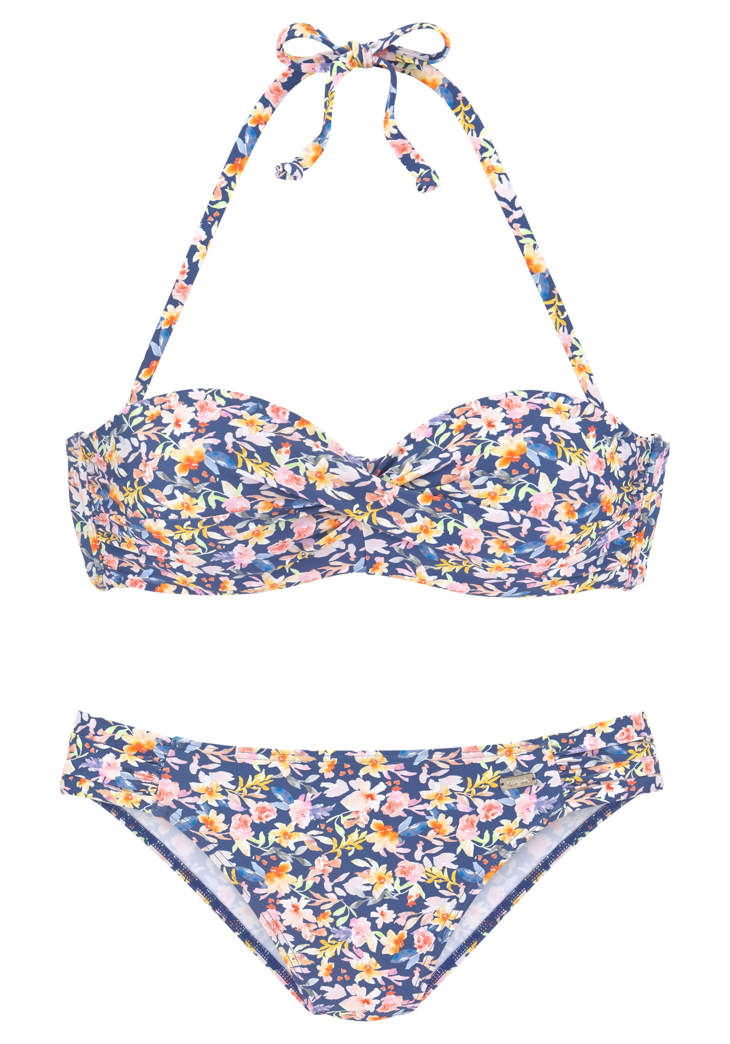 Buffalo Bügel-Bandeau-Bikini im floralen Design. € 69,99