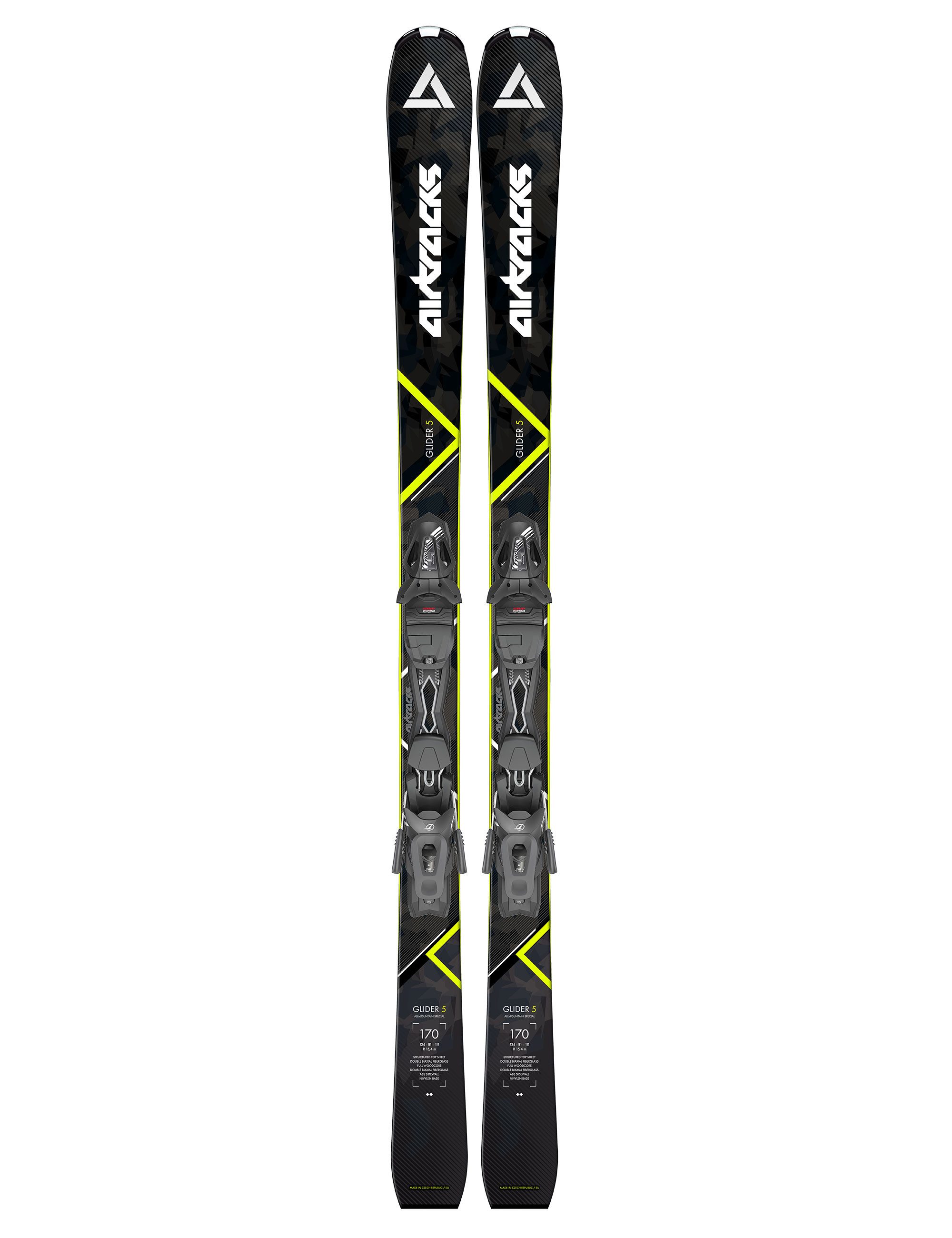 Airtracks Ski Airtracks Savage Wide Allmountain Ski mit Bindung Tyrolia PR 11 GW, Ski Längen 162cm, 170cm, 178cm - Modell 2025