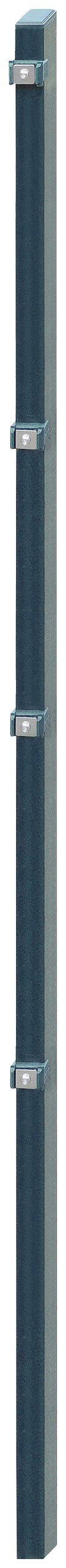 Arvotec Zaunpfosten EXCLUSIVE 180, 6x4x240 cm für Mattenhöhe 180 cm, zum Einbetonieren