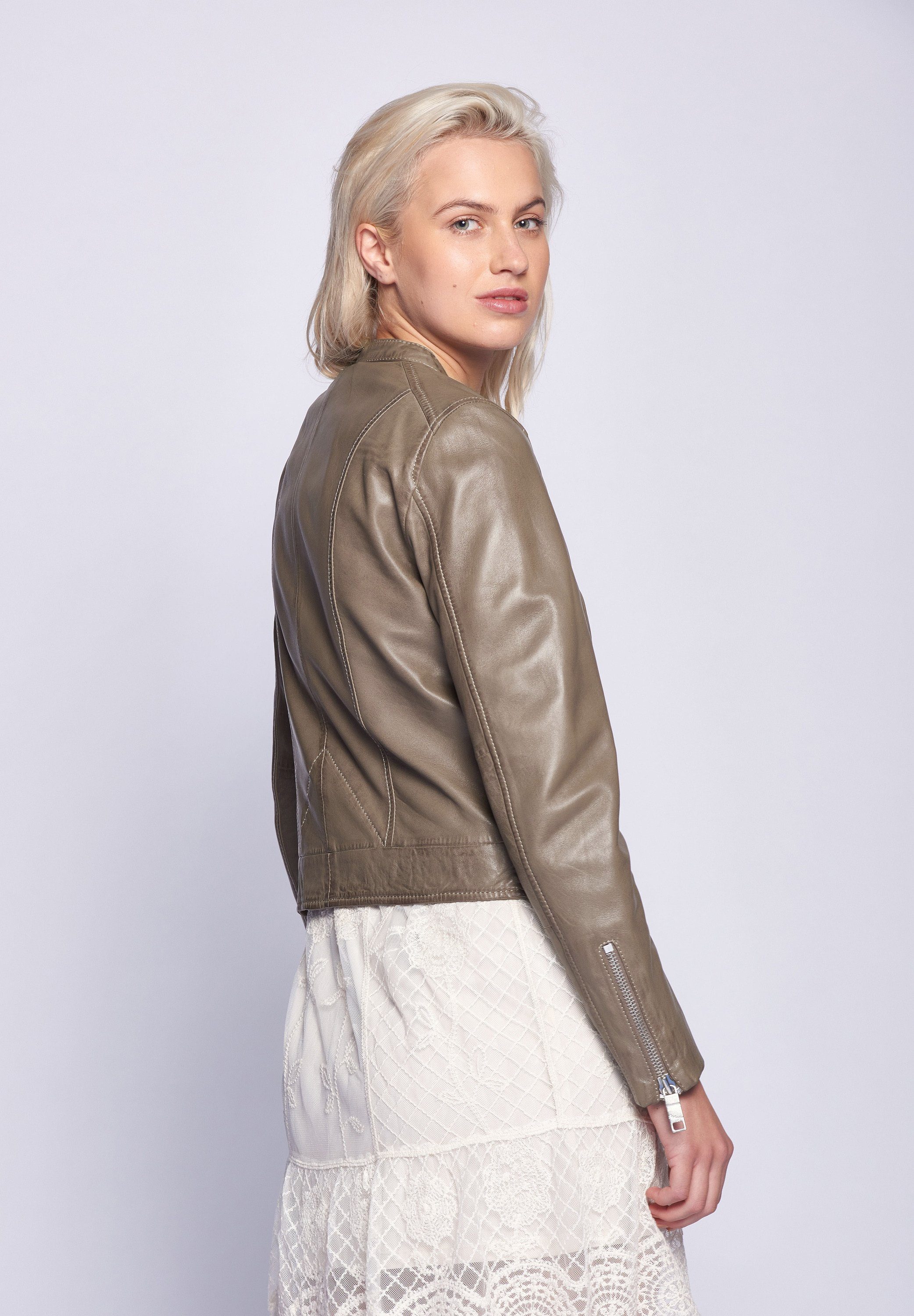 Maze mud Lederjacke Grenada