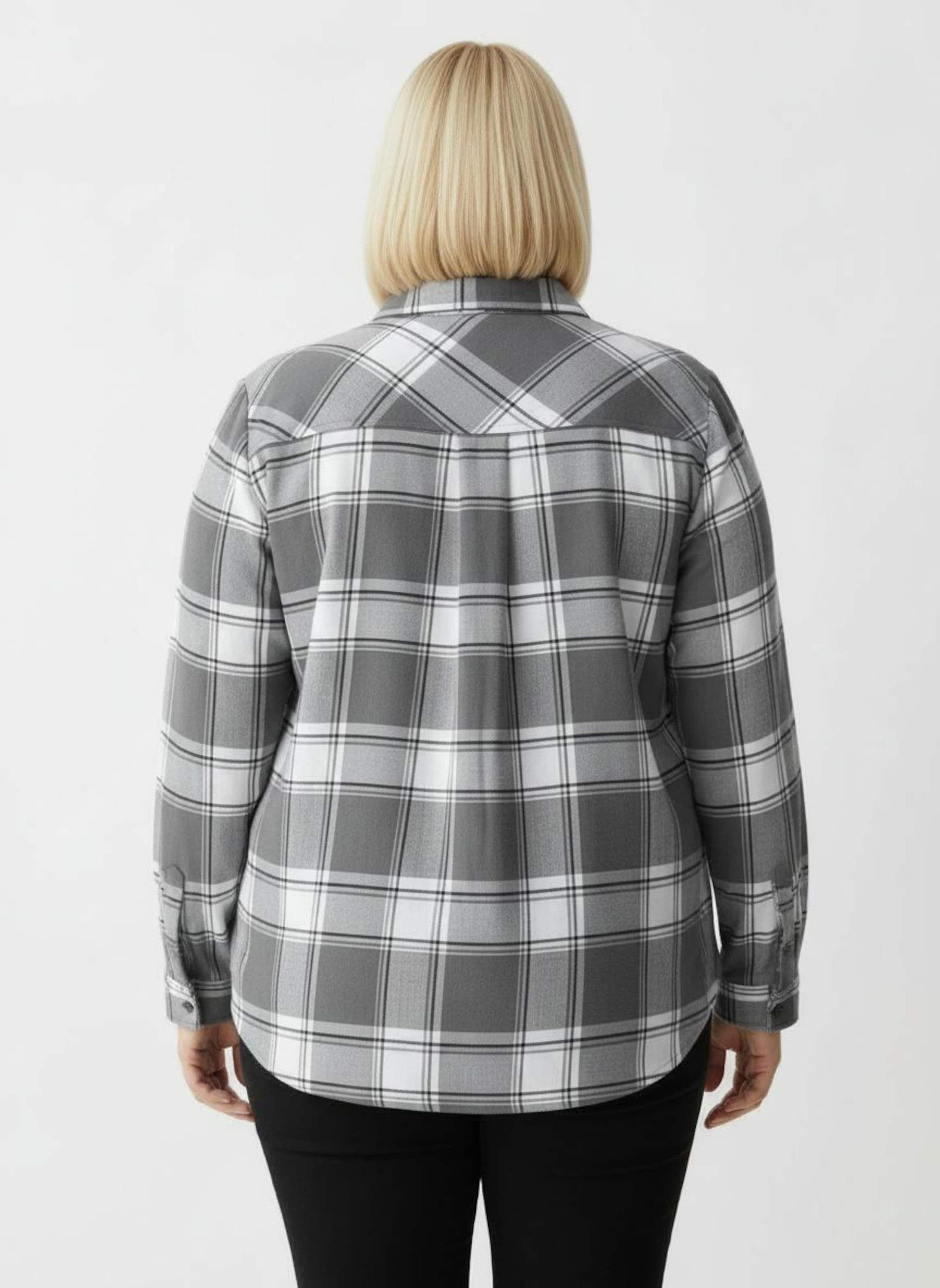 Witt Klassische Bluse Flanell-Bluse Langarm günstig online kaufen