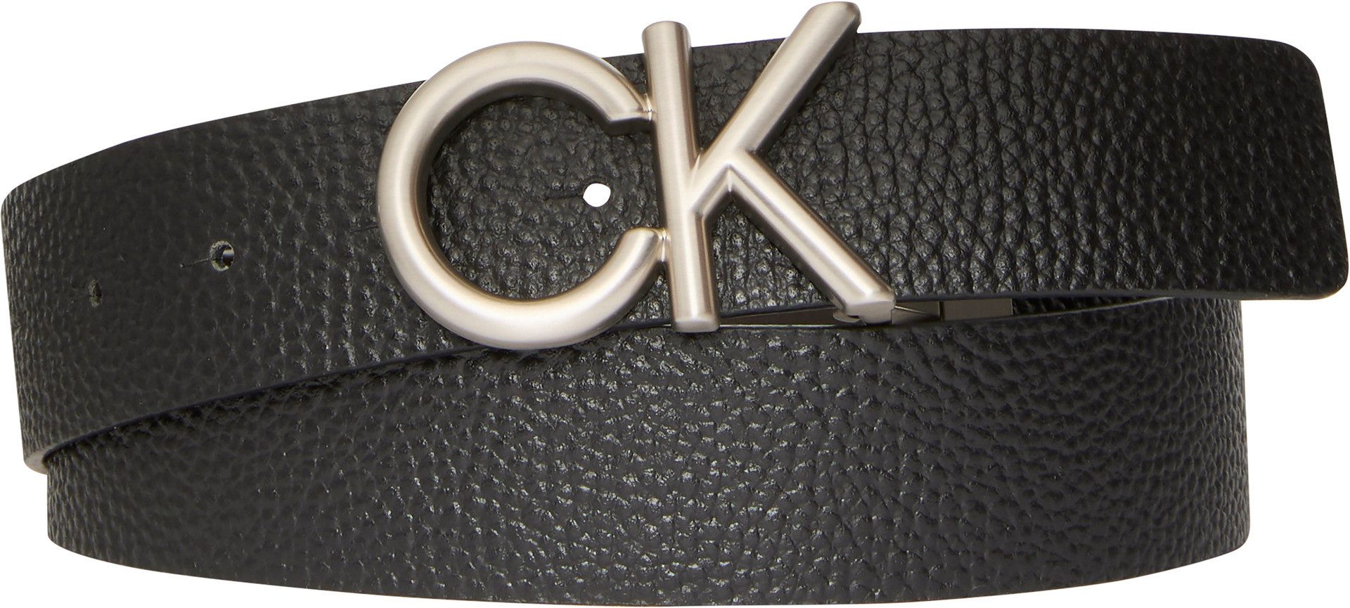 Calvin Klein Ledergürtel CK HALLMARK LOGO 35MM ADJ/REV