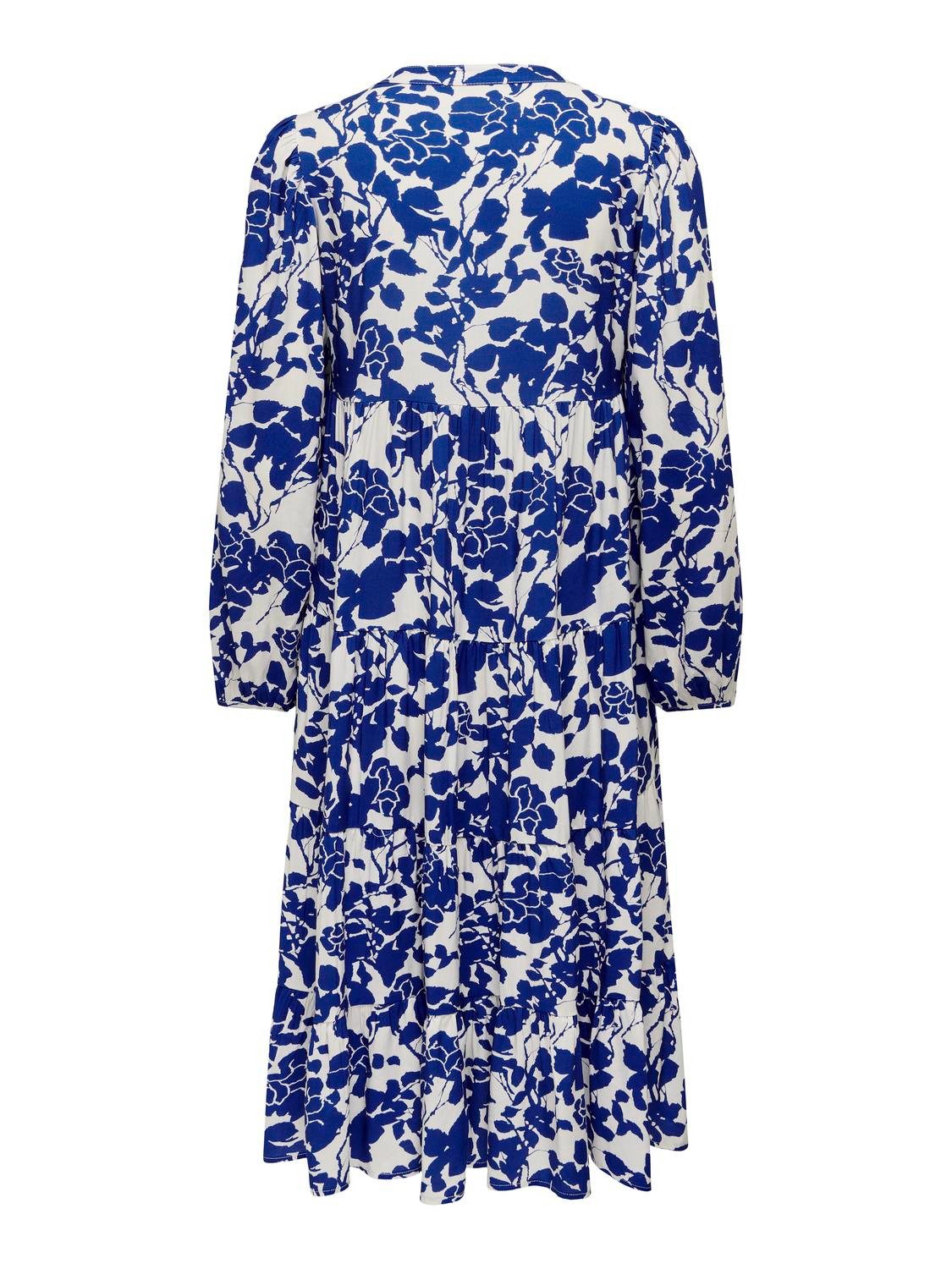ONLY Shirtkleid Mediterranes Legerer Midi Dress günstig online kaufen