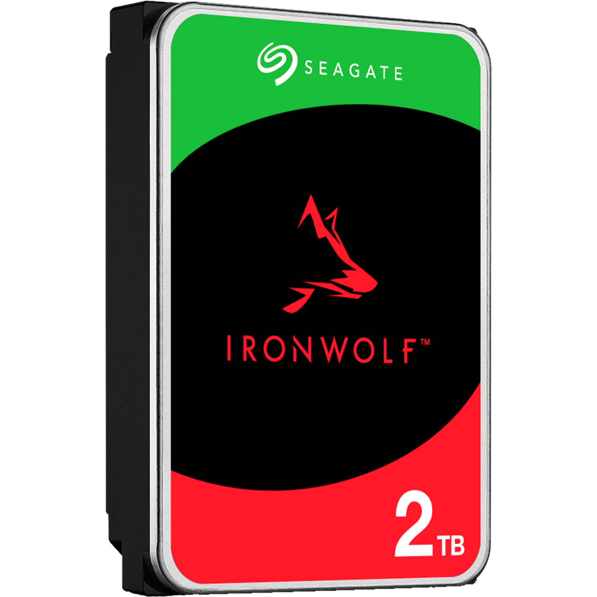 Seagate Seagate IronWolf NAS 2 TB CMR, Festplatte, (SATA 6 Gb/s, 3,5) interne HDD-Festplatte (2.000) 3,5""