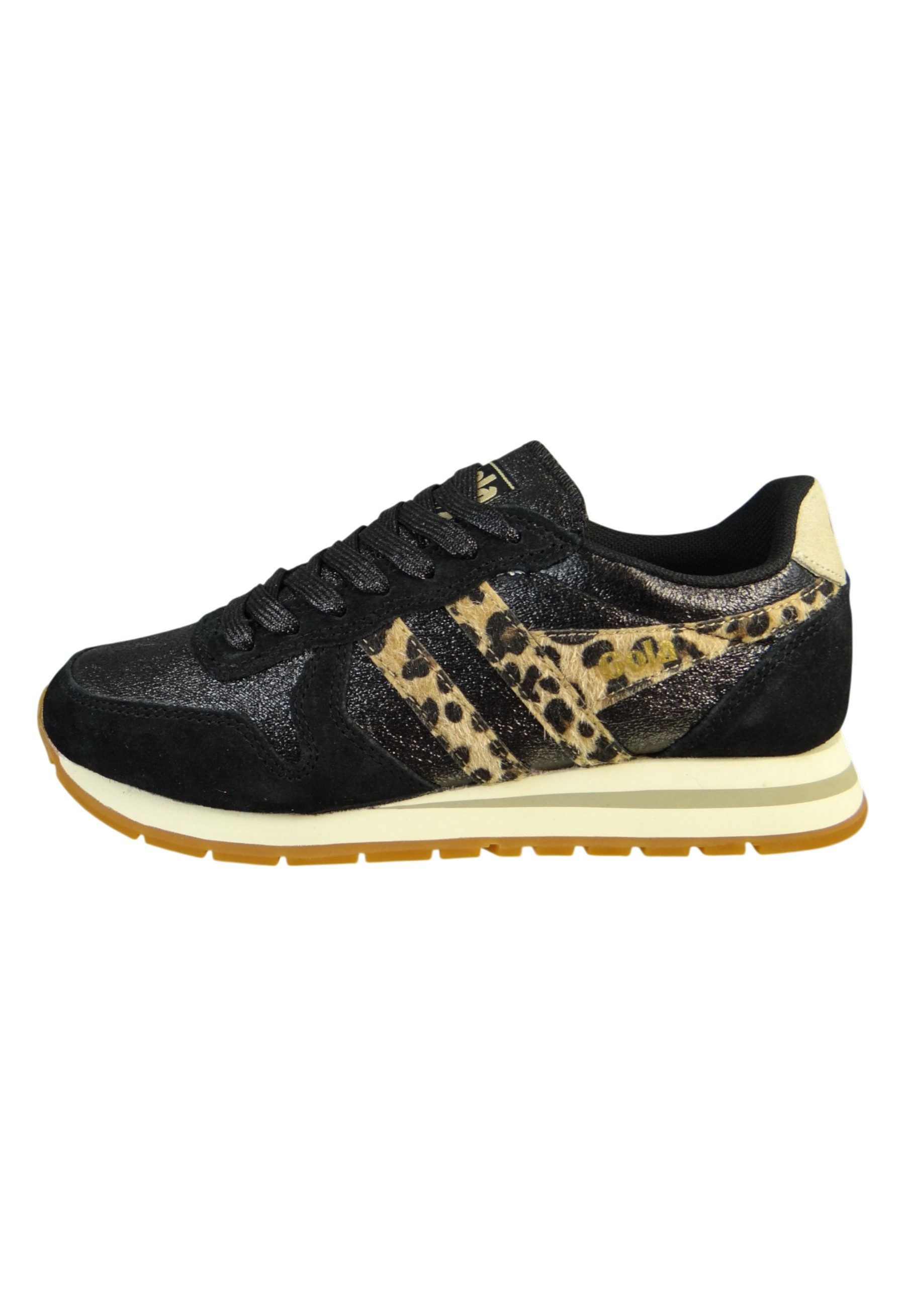 Gola CLB852 BC Black/Leopard/Bone Sneaker
