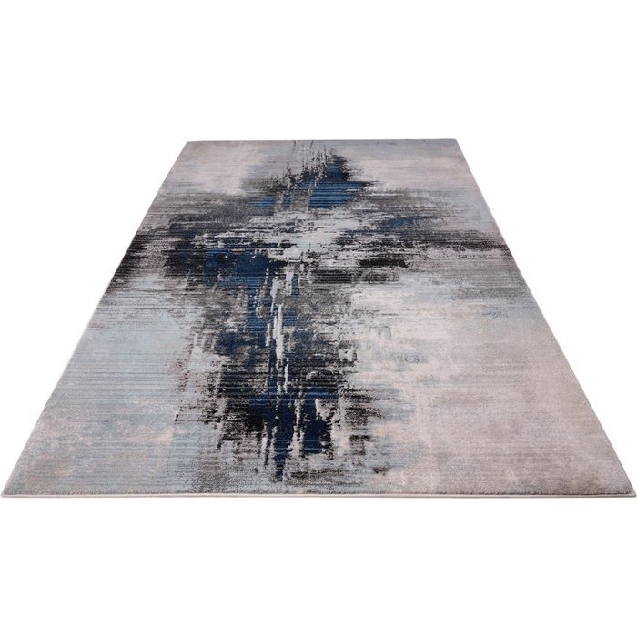 Teppich Joah Leonique rechteckig Höhe: 18 mm abstraktes Design weiche Haptik pflegeleicht