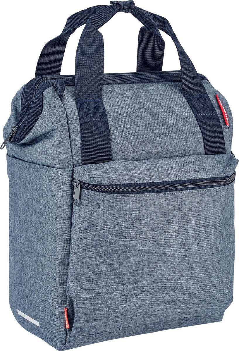 KlickFix Fahrradtasche Roomy GT 12L Twist Blau