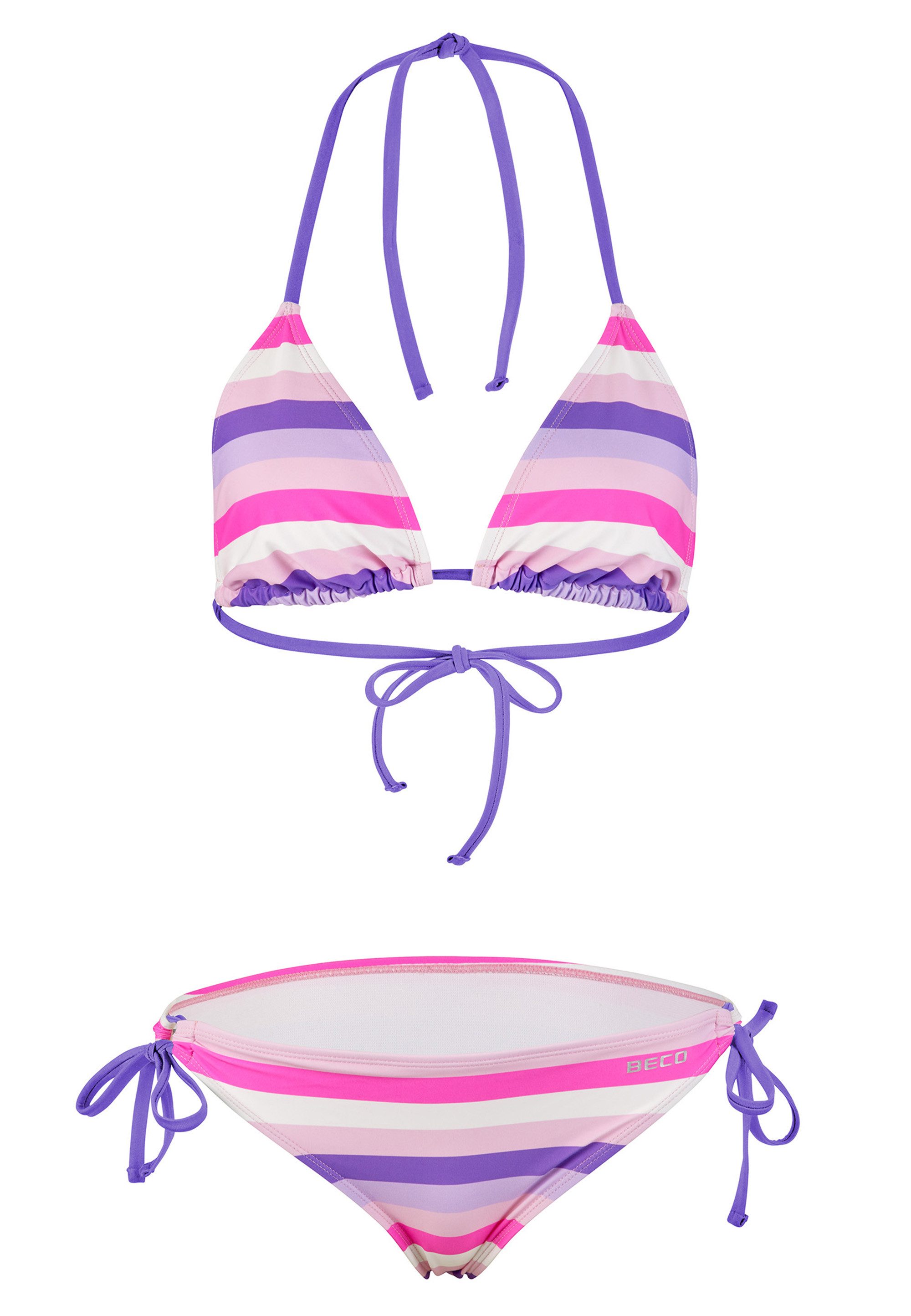 Beco Beermann Triangel-Bikini-Top Fresh Stripes (2-St), mit tollem Streifen-Design
