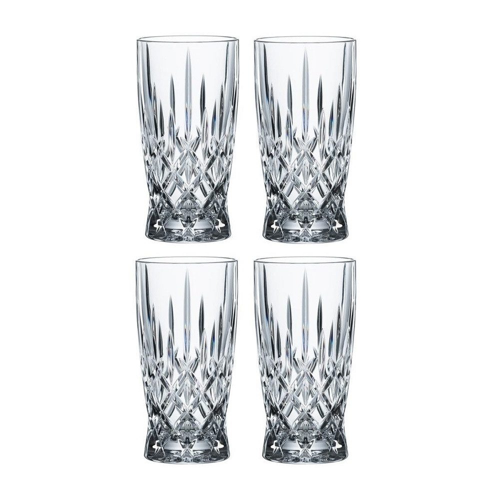 Nachtmann Longdrinkglas Nachtmann Noblesse Softdrinkglas 350ml 4er Set, Glas