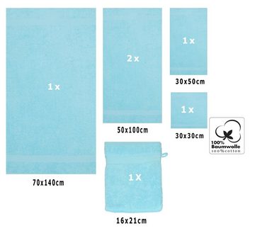 Betz Handtuch Set Palermo 6 tlg. in verschiedenen Farben, 100% Baumwolle