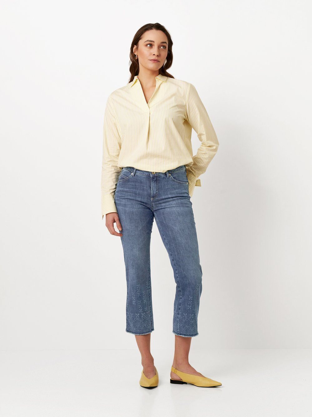TONI 5-Pocket-Jeans Ella mit dezentem Muster günstig online kaufen