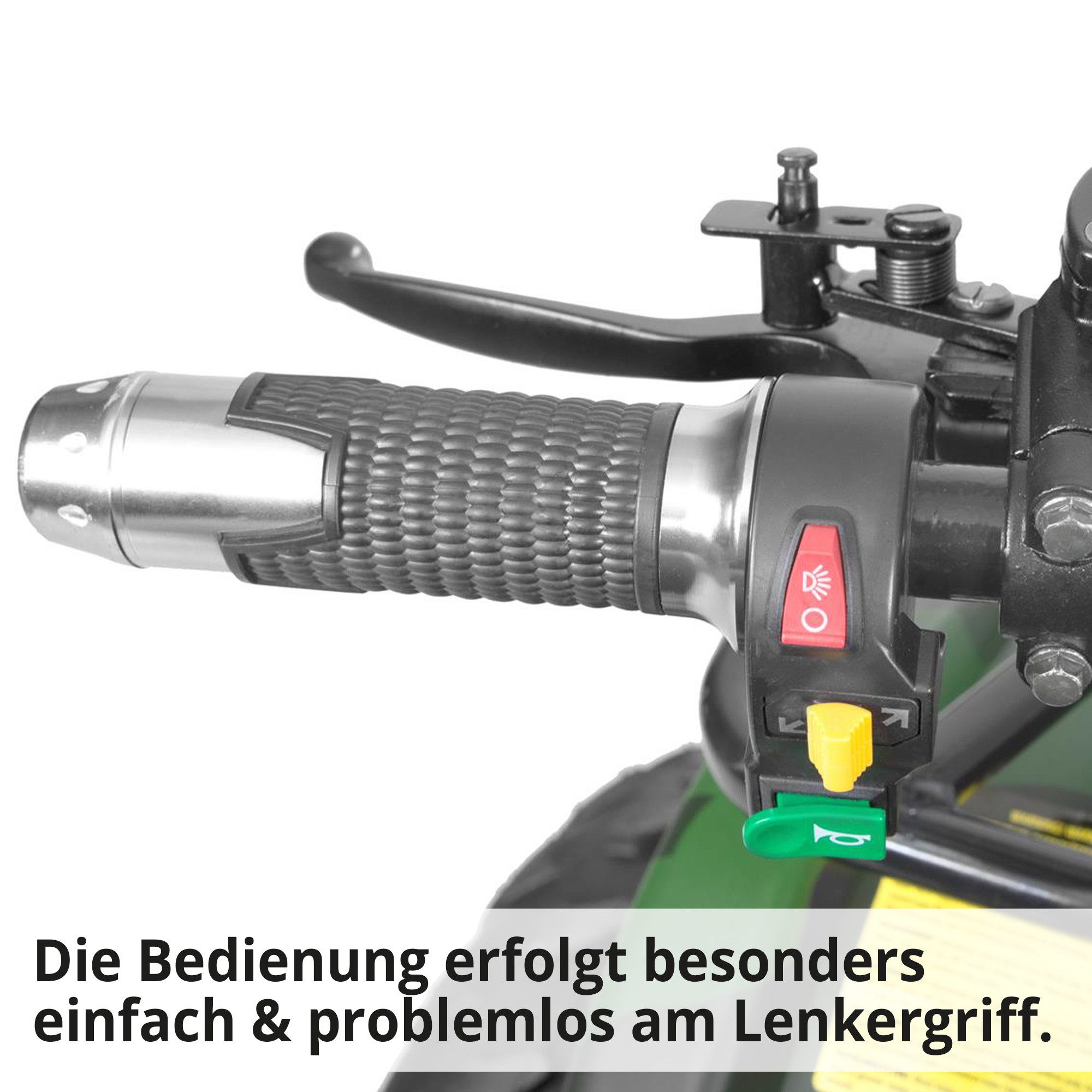 Hecht E-Quad 56150, 45 km/h, tow hitch, 1200W, 60V/20Ah battery, 42km range