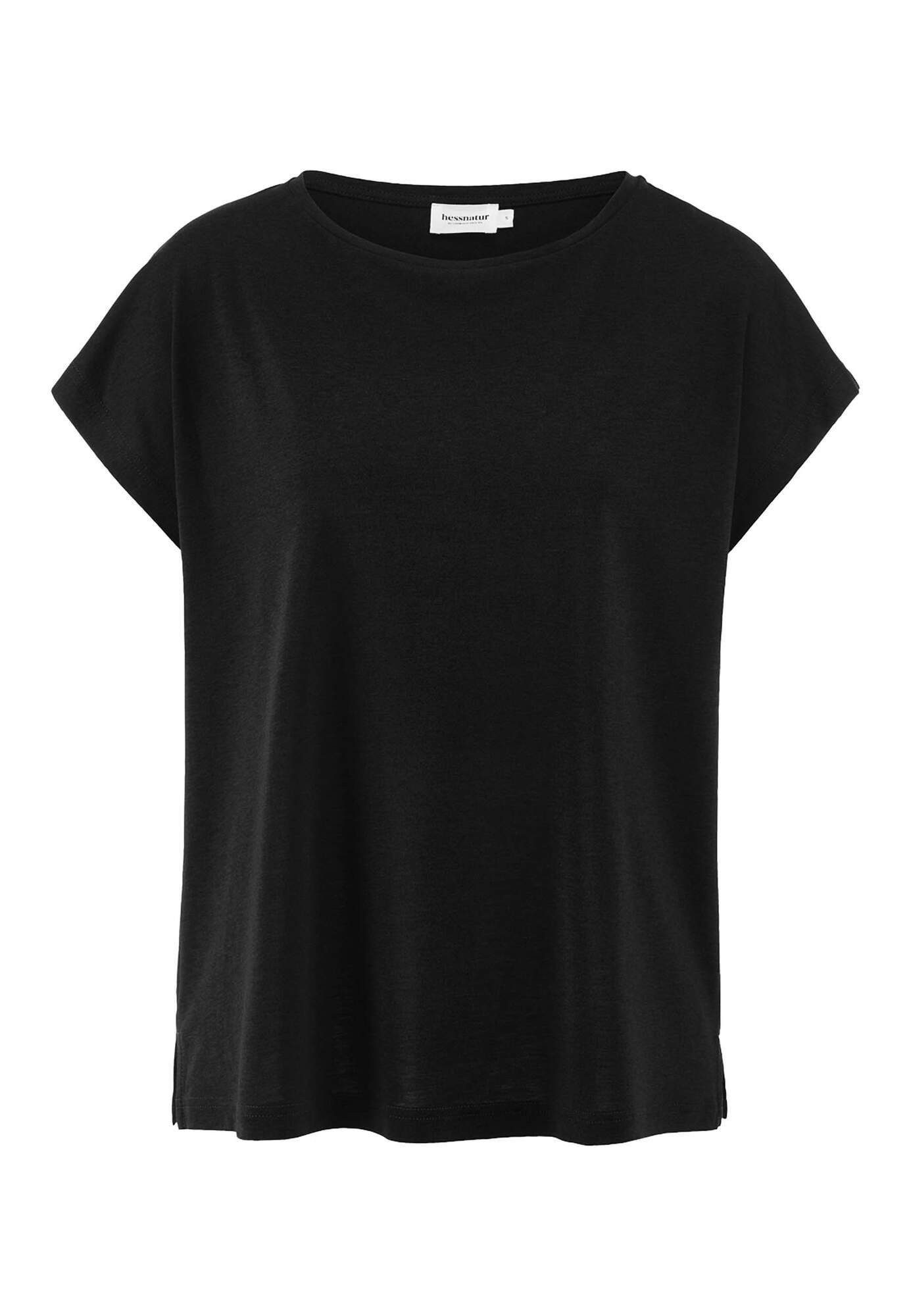 Hessnatur T-Shirt aus TENCEL™ Lyocell mit Bio-Baumwolle (1-tlg) günstig online kaufen