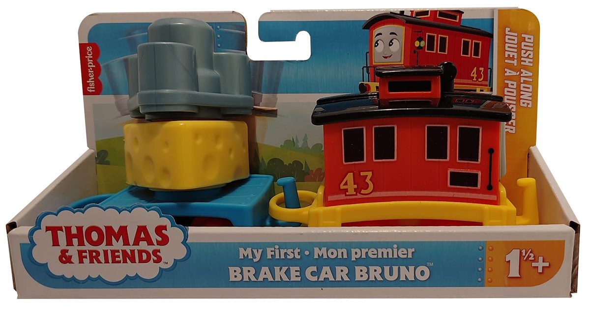 Fisher Price Spielzeug-Zug Fisher Price Thomas and Friends Bremswaggon Bruno Brake Car mit Fracht