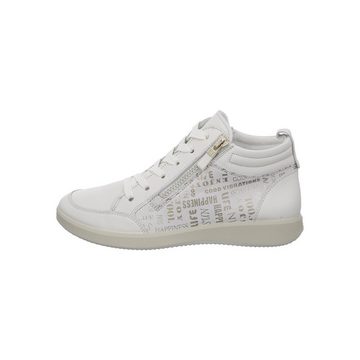 Ara Roma - Damen Schuhe Sneaker Schnürer Glattleder weiß