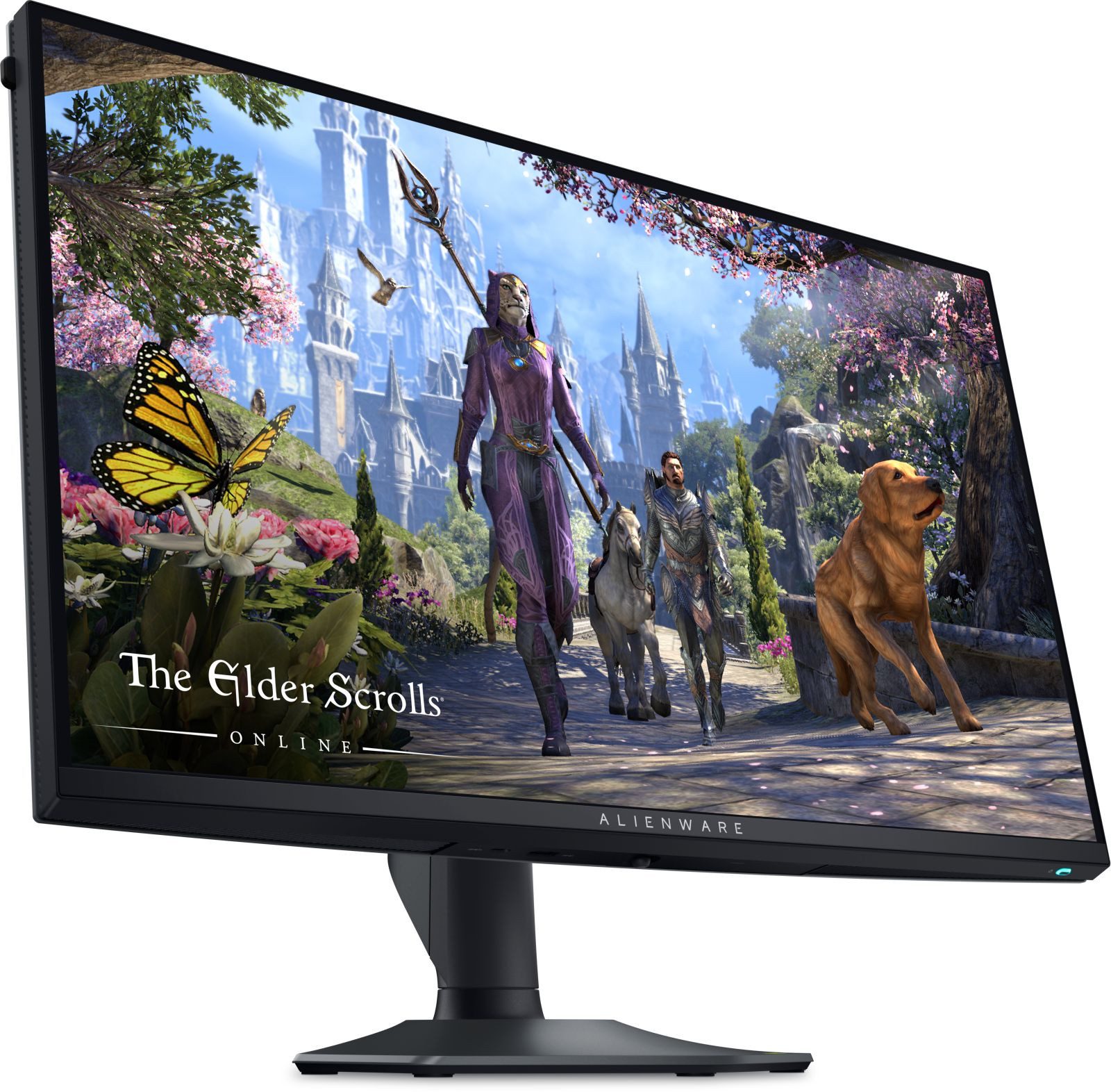 Dell Alienware 27 4K Dual-Resolution Gaming AW2725QF - LED - Gaming - TFT-Monitor (3840 x 2160 px, 4K Ultra HD, 0,5 ms Reaktionszeit, 180 Hz, IPS, Adaptive-Sync, G-SYNC Compatible, HDCP, HDR, Pivot, Höhenverstellbar)