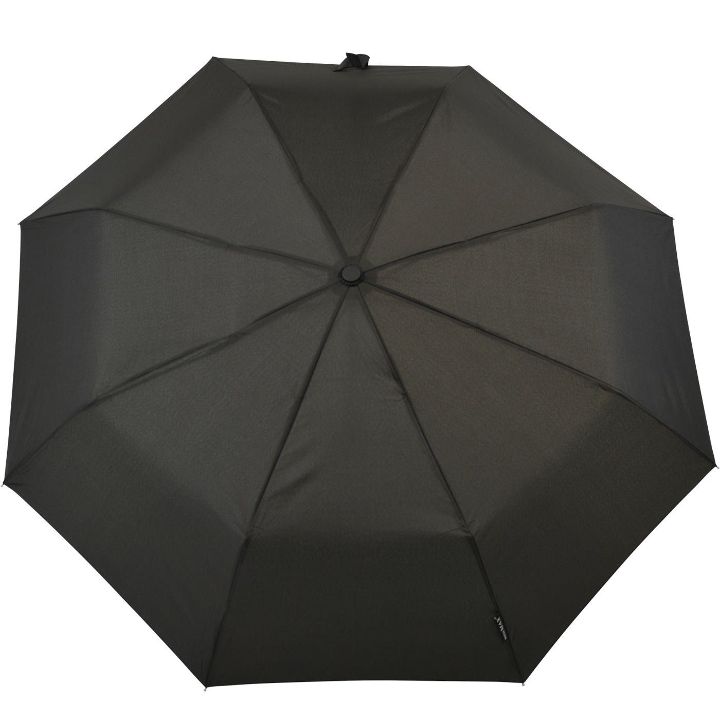 schwarz mit zuverlässige uni, Impliva Auf-Zu-Automatik der windsicher Begleiter Taschenregenschirm miniMAX®