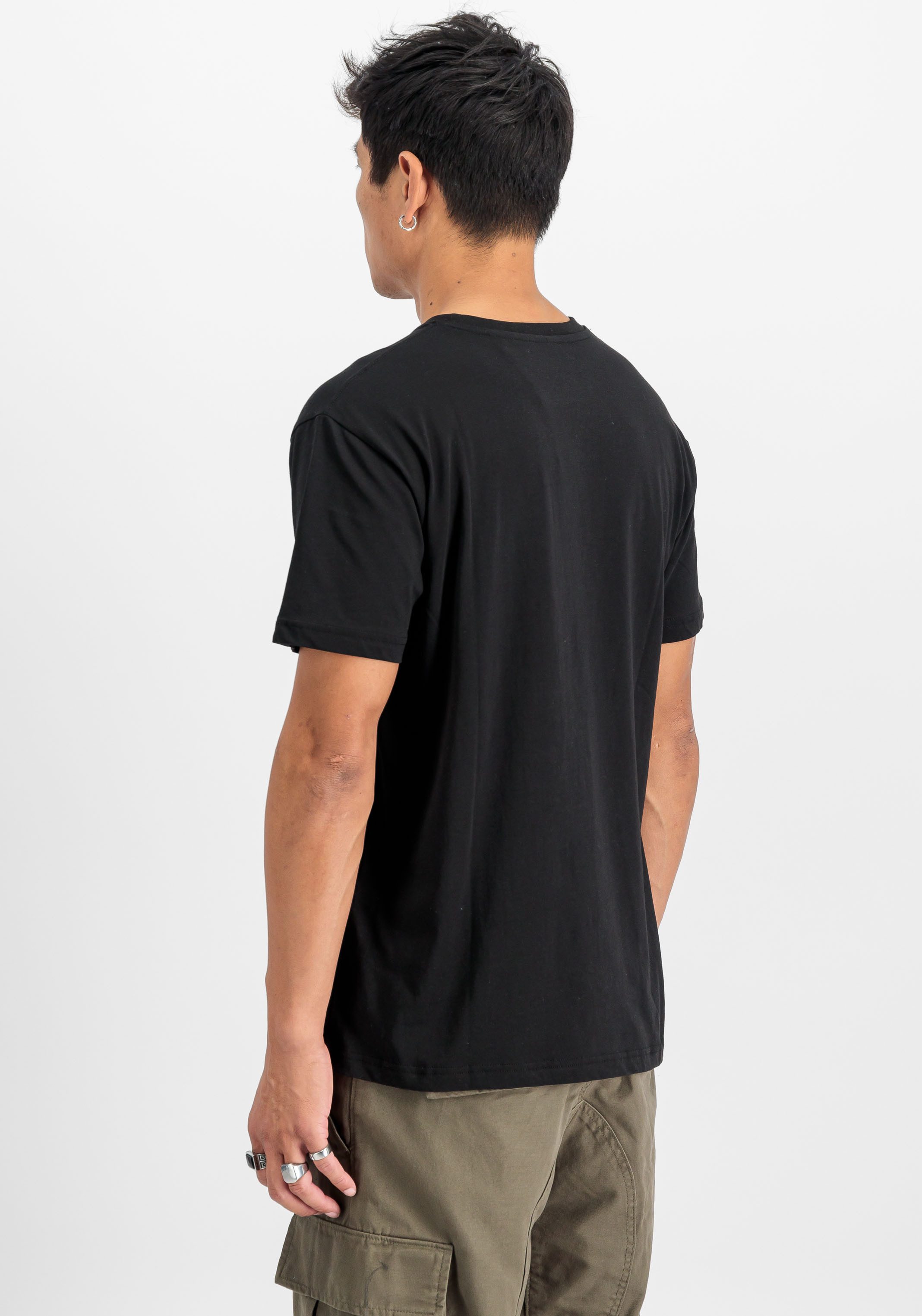 Alpha Industries Rundhalsshirt Basic T Small Logo 2 Pack (Set, 2-tlg)