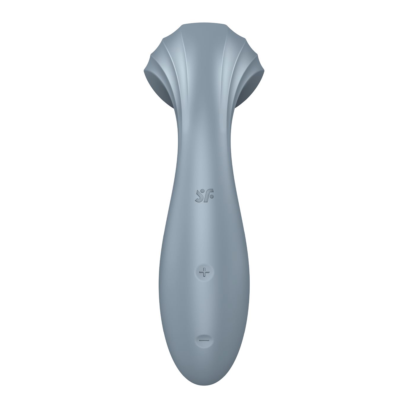 Wand-er Satisfyer Mini Klitoris-Stimulator (16cm) Satisfyer grau Connect App Massager