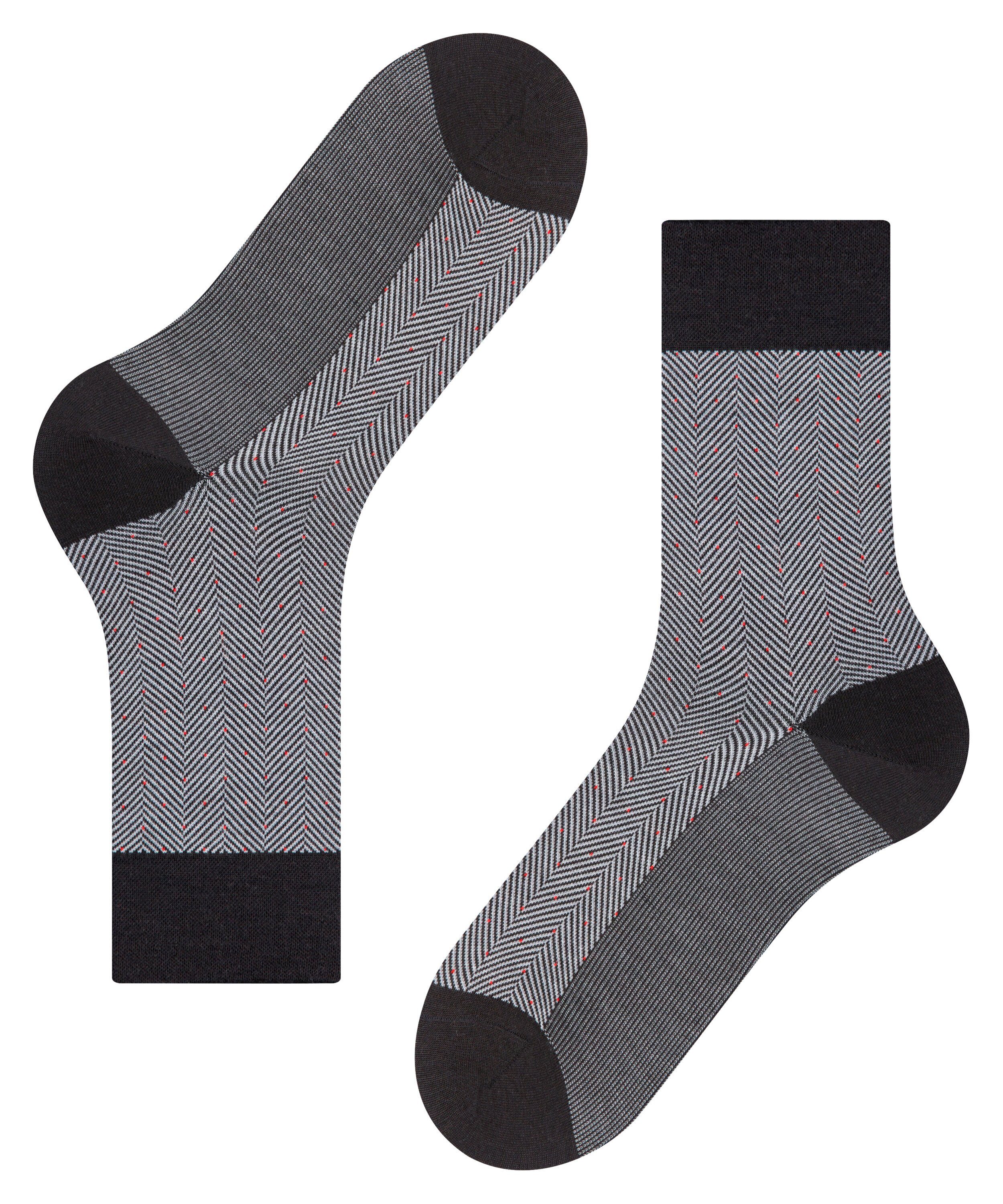 FALKE Socken Sensitive Herringbone (1-Paar) black (3000)