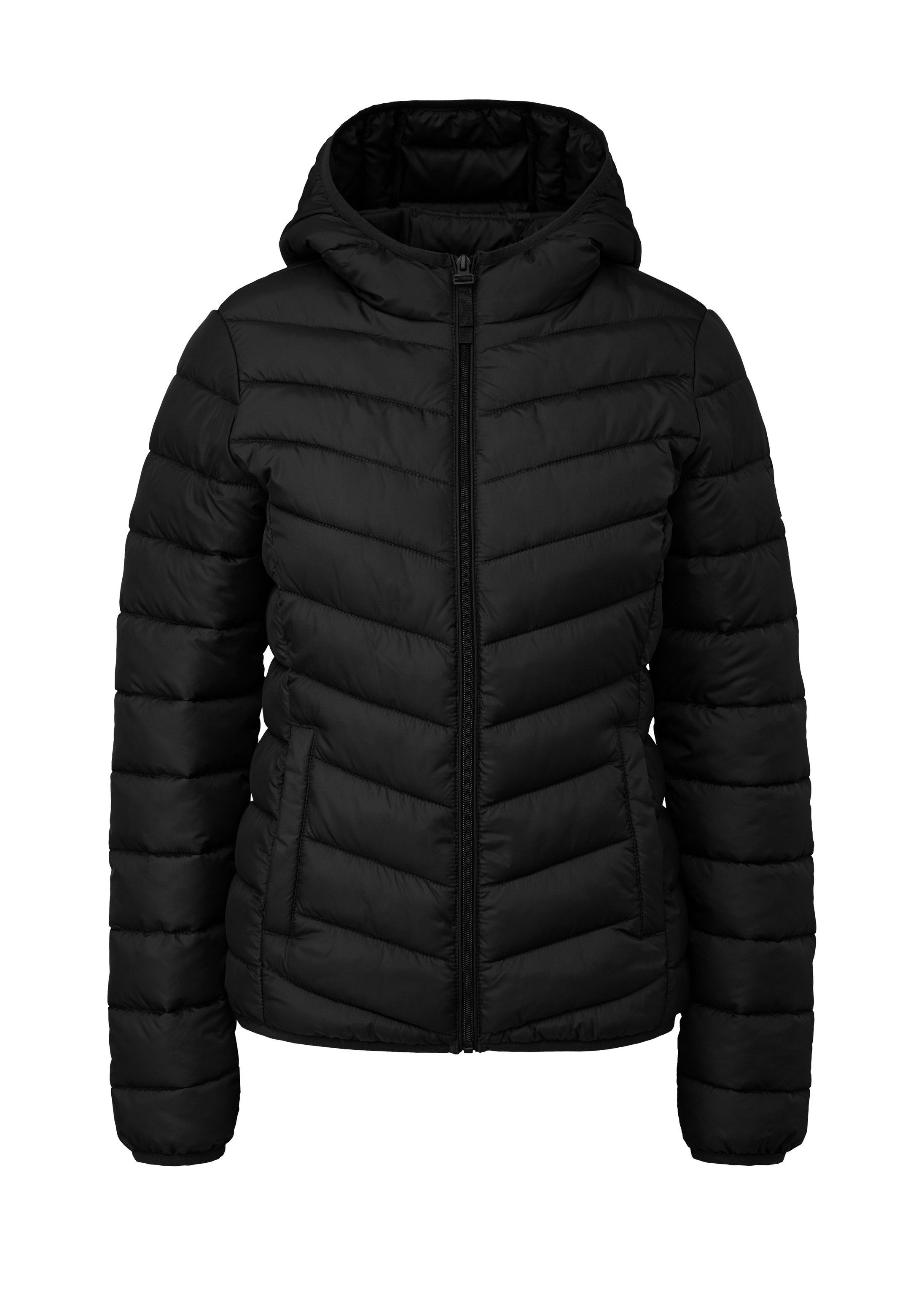 QS Funktionsjacke Outdoor-Jacke Leichte Steppjacke mit Kapuze – Bild 2 von 5