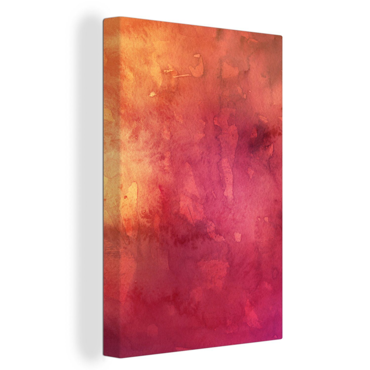 OneMillionCanvasses® Leinwandbild Aquarell - Gelb - günstig online kaufen