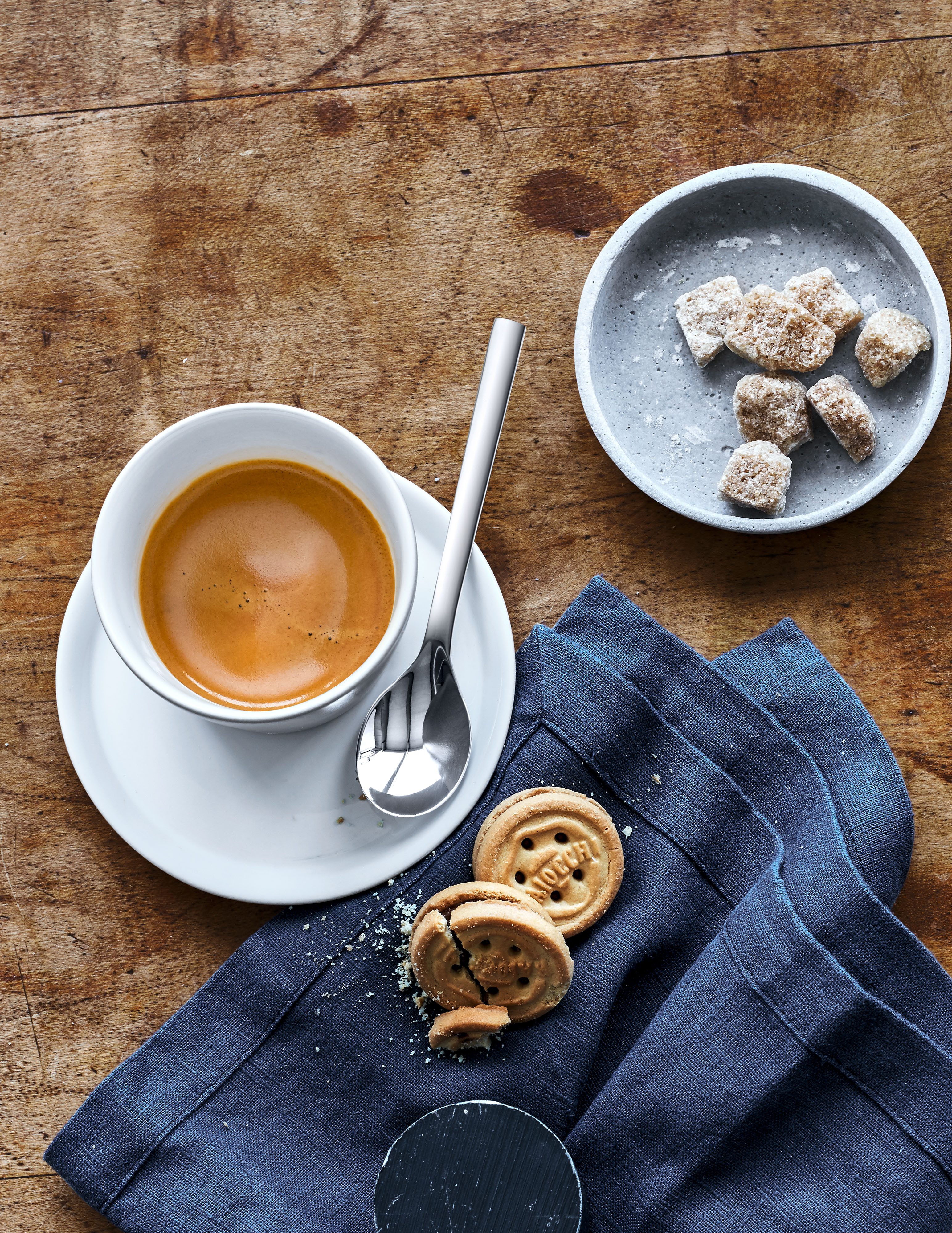 WMF Kaffeelöffel Nuova, Löffel-Set (6 Stück), 13,5 cm, Cromargan® Edelstahl Rostfrei 18/10, spülmaschinenfest