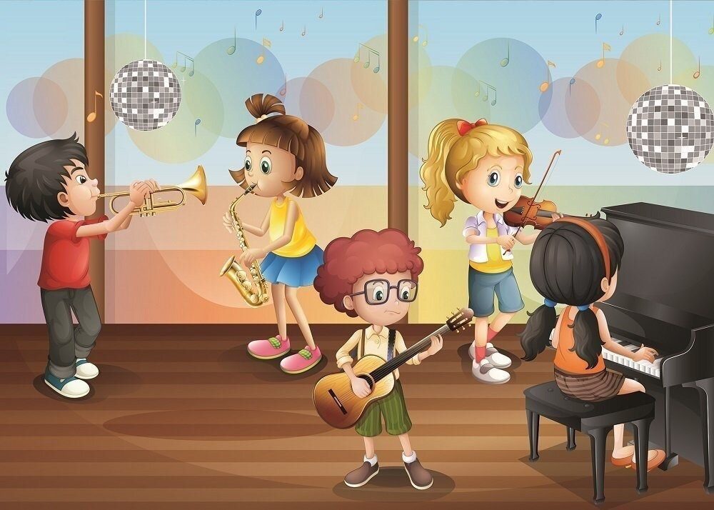 ART PUZZLE Puzzle ART PUZZLE Puzzle Dětský orchestr 100 dílků, Puzzleteile