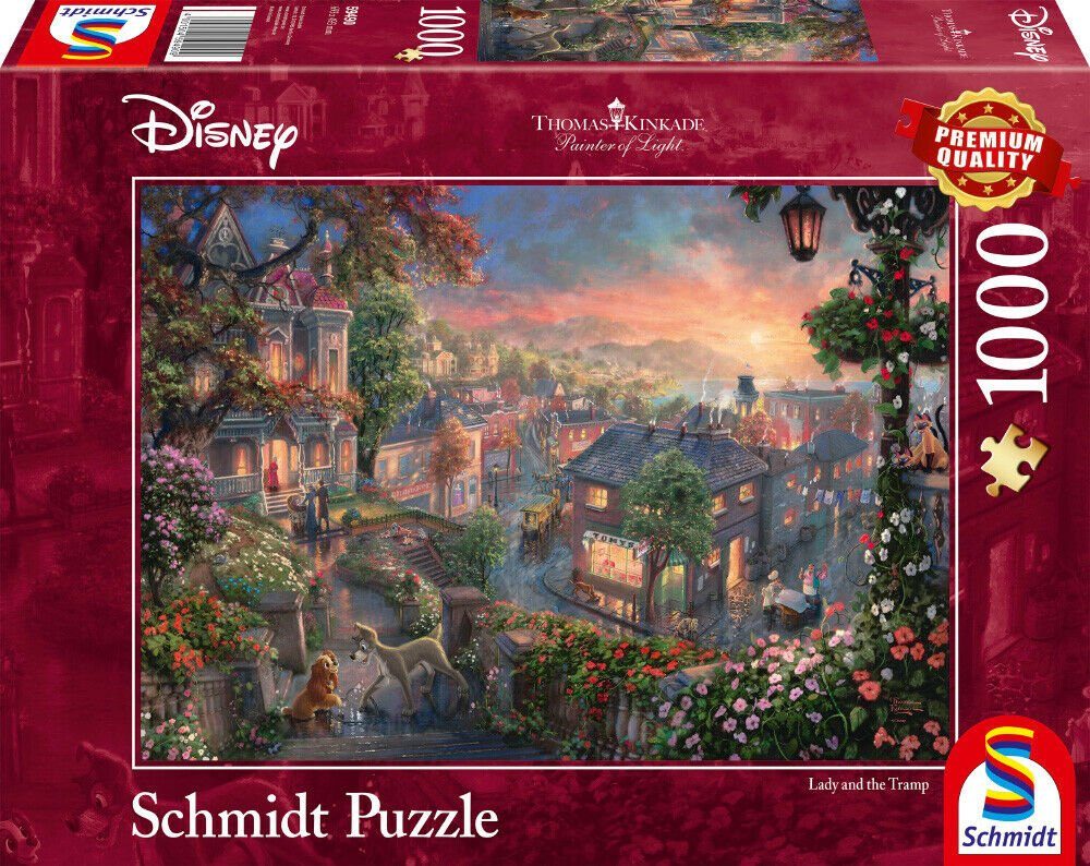 Schmidt Spiele Puzzle Susi und Strolch, 1000 Puzzleteile