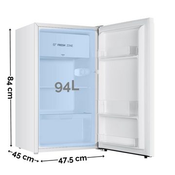 YUNA Kühlschrank Sinaida E, 84 cm hoch, 47.5 cm breit