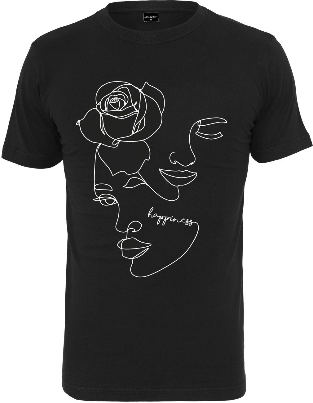 T-Shirt MisterTee Damen Ladies One Line Rose Tee