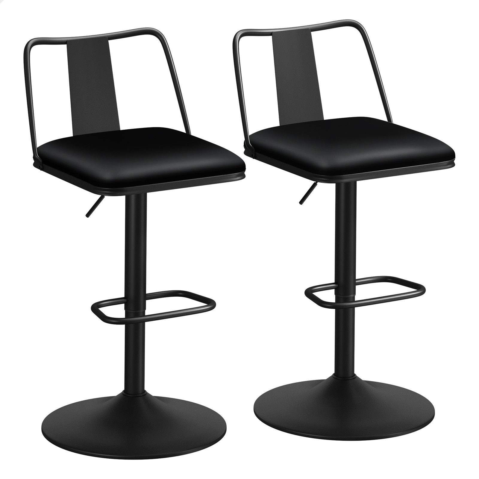 ALFORDSON Barhocker Set aus 2 gepolsterten günstig online kaufen