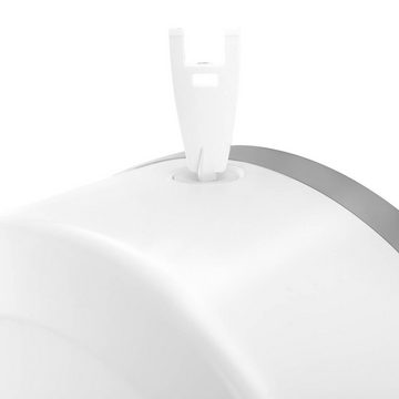 Physa Toilettenpapierhalter Toilettenpapierhalter Toilettenpapierspender Klopapier Weiß 260 mm
