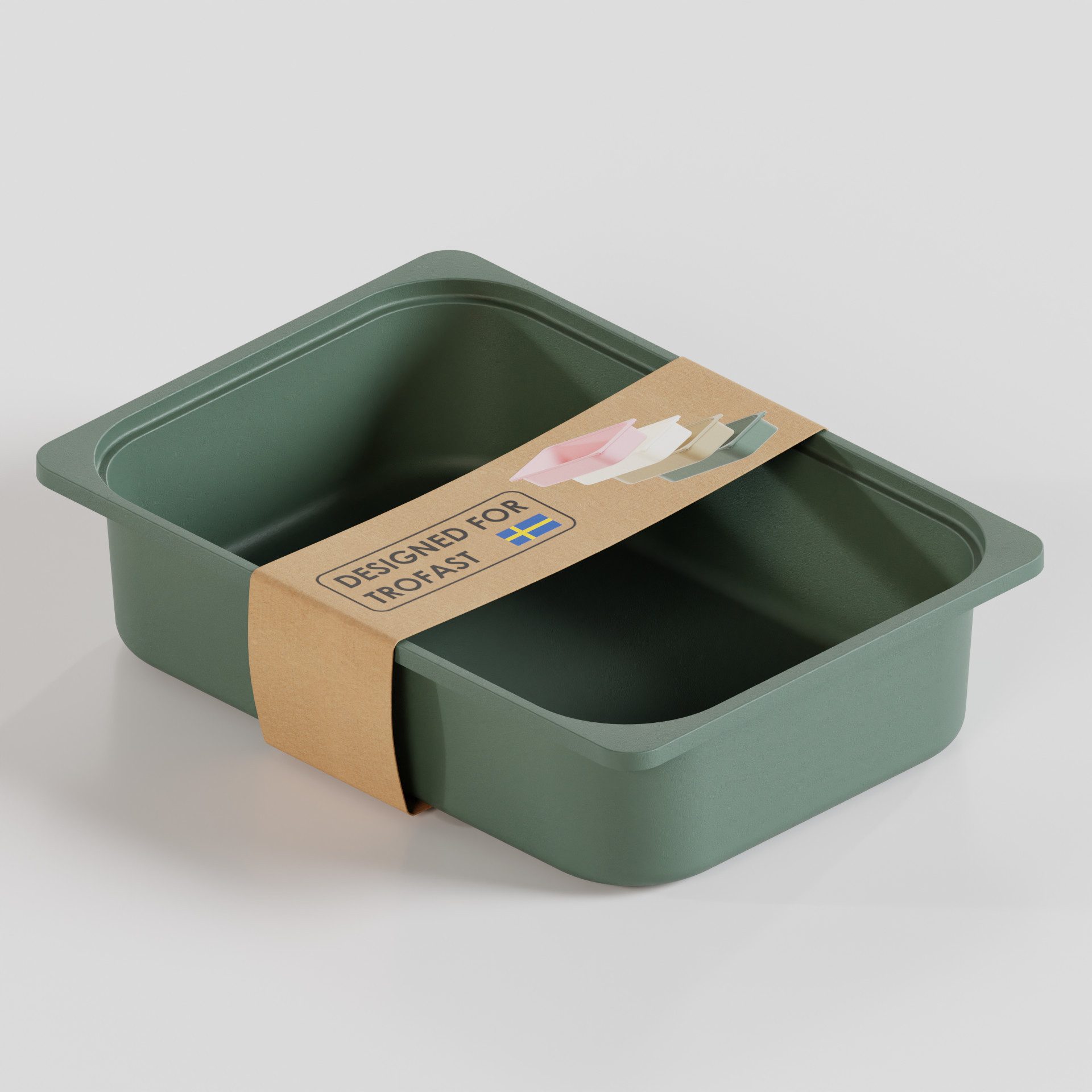 Clutter Cover Aufbewahrungsbox "TRÖVI" (Box passend für Trofast Regale, Kis günstig online kaufen