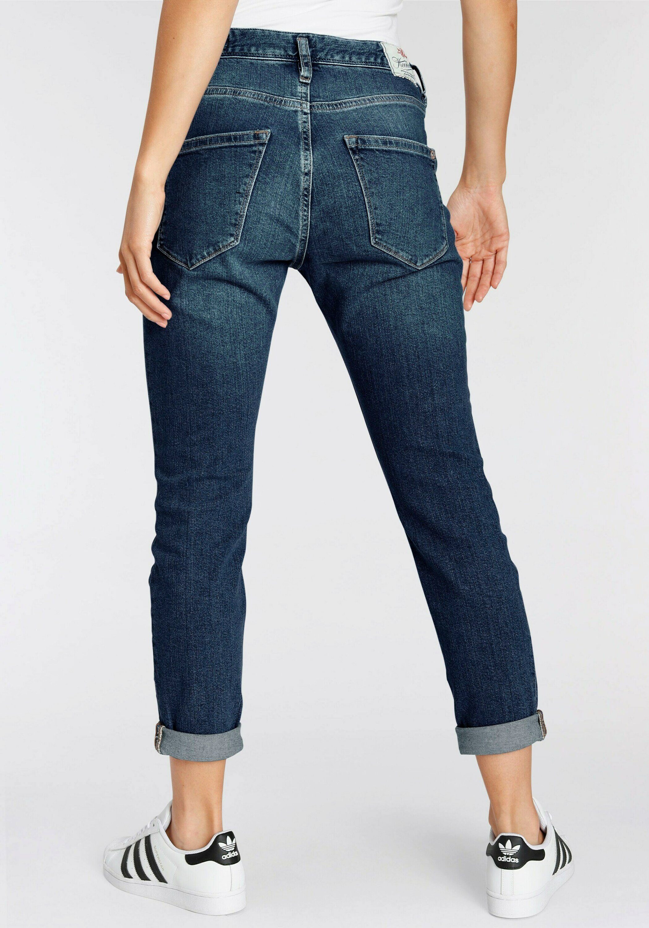 Herrlicher High-waist-Jeans Shyra (1-tlg) Plain/ohne Details