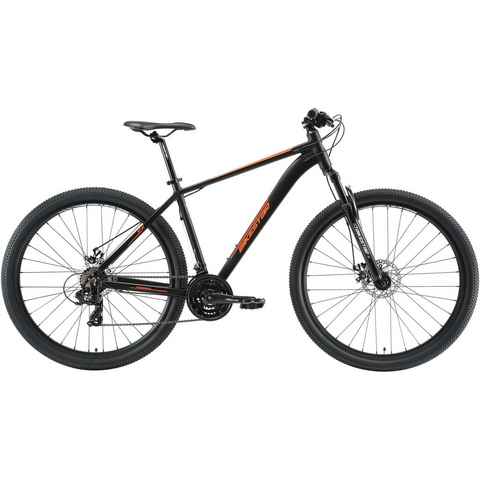 Bikestar Mountainbike, 21 Gang Shimano RD-TY300 Schaltwerk, Kettenschaltung