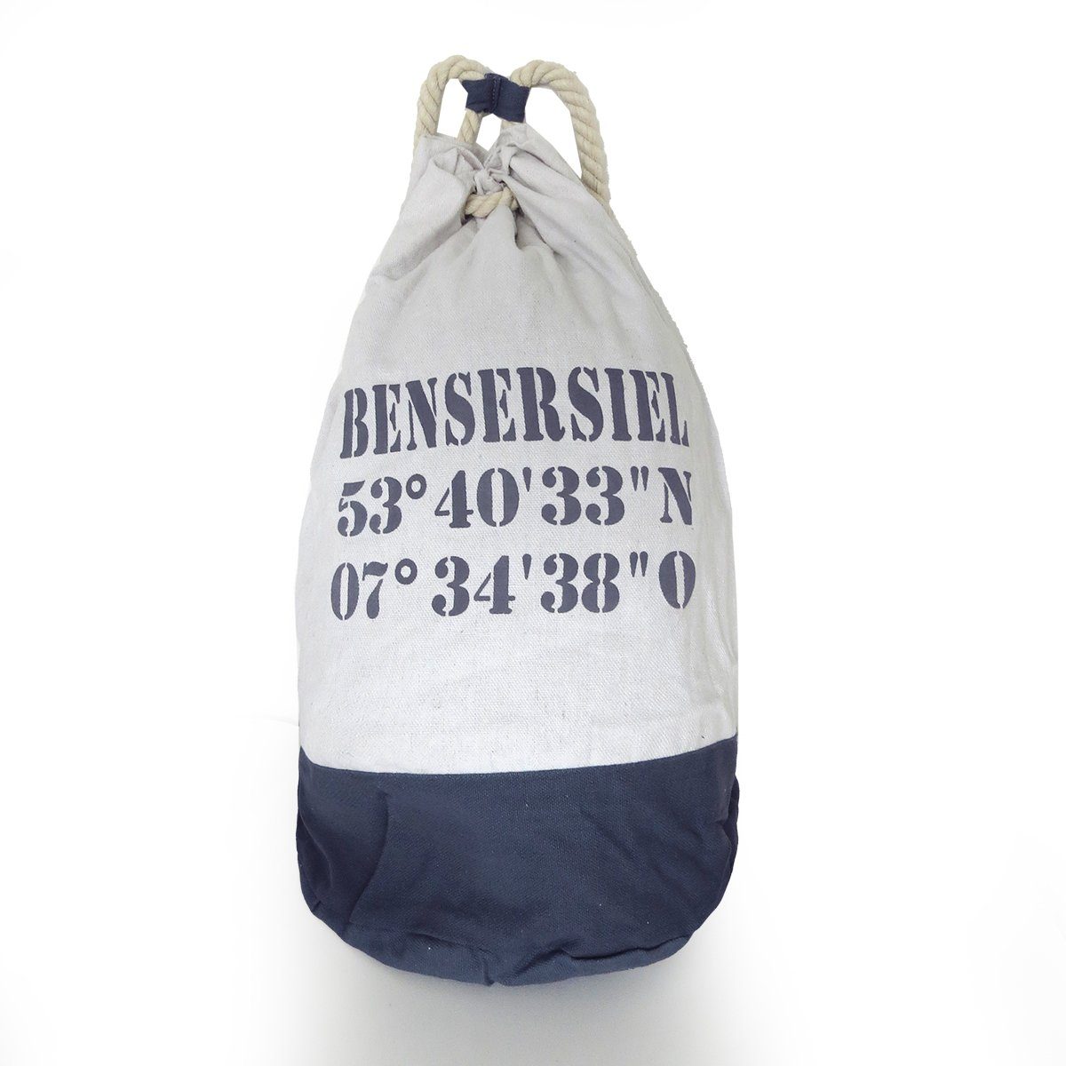Sonia Originelli Umhängetasche XL Seesack "Bensersiel" Marinesack Bag Maritim
