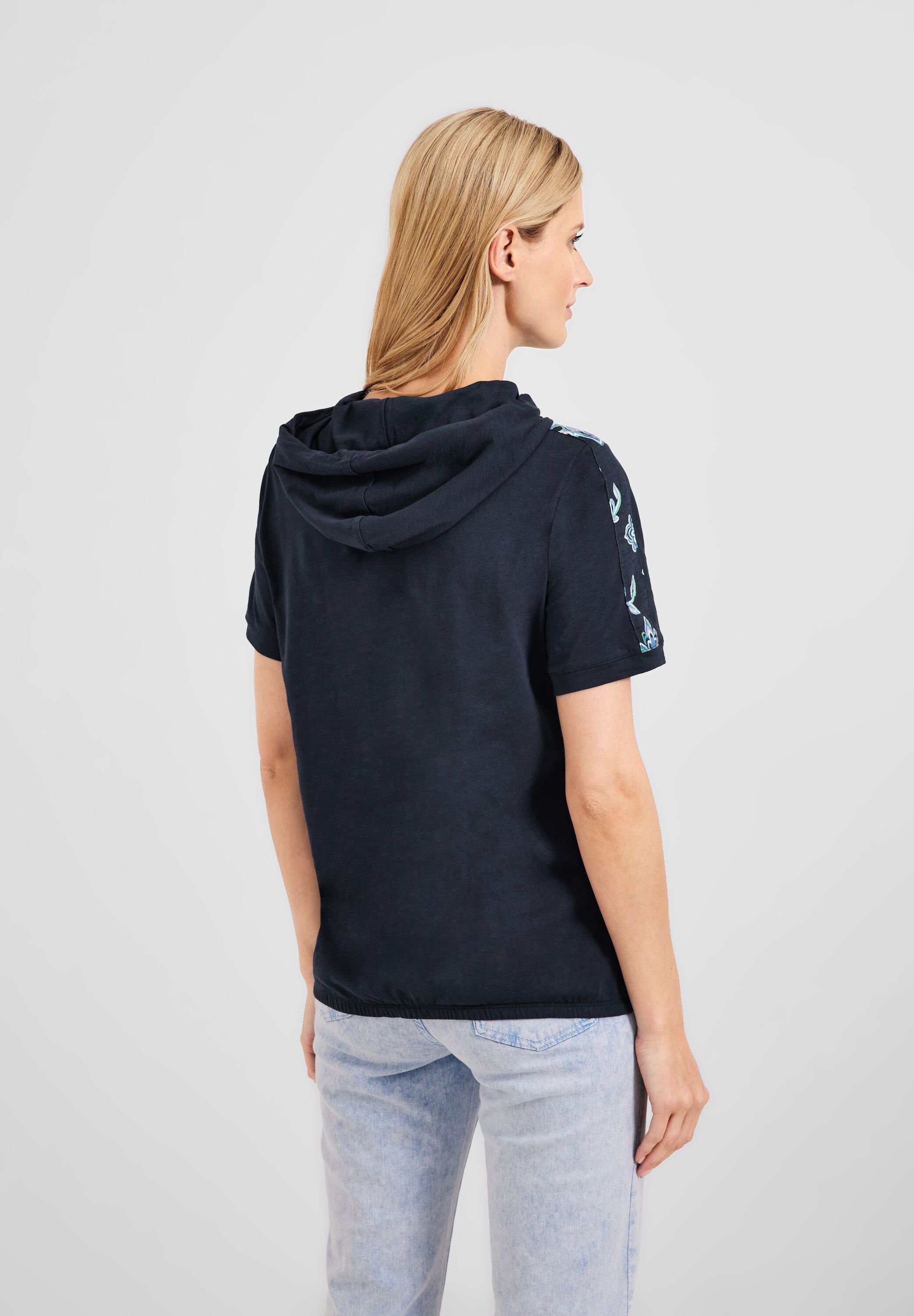 Cecil Kapuzenshirt im Hoodie-Style, Damen T-Shirt