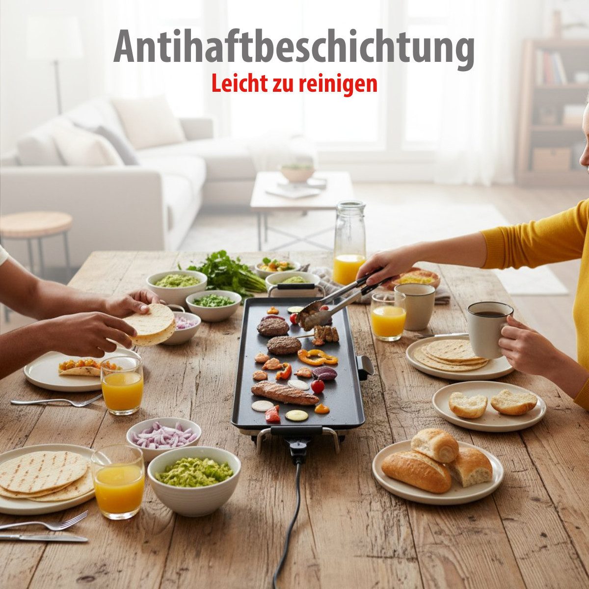 Alpina Grillplatte alpina Grillplatte Teppanyaki XL – Bild 5 von 5