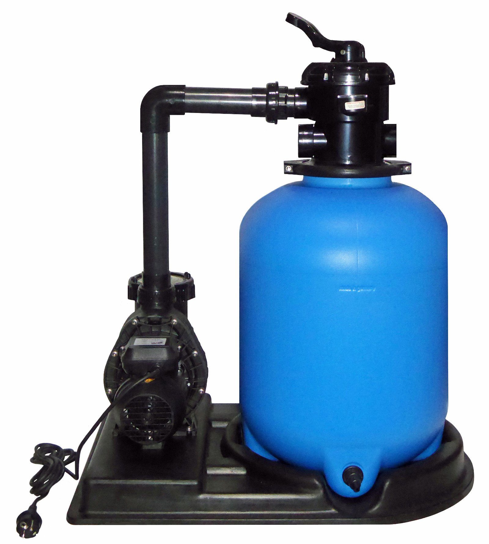 Pool-Filterpumpe Bali Premium Sandfilteranlage Ø 400 mm Aqua Plus 6 - 8m³/h, 6m