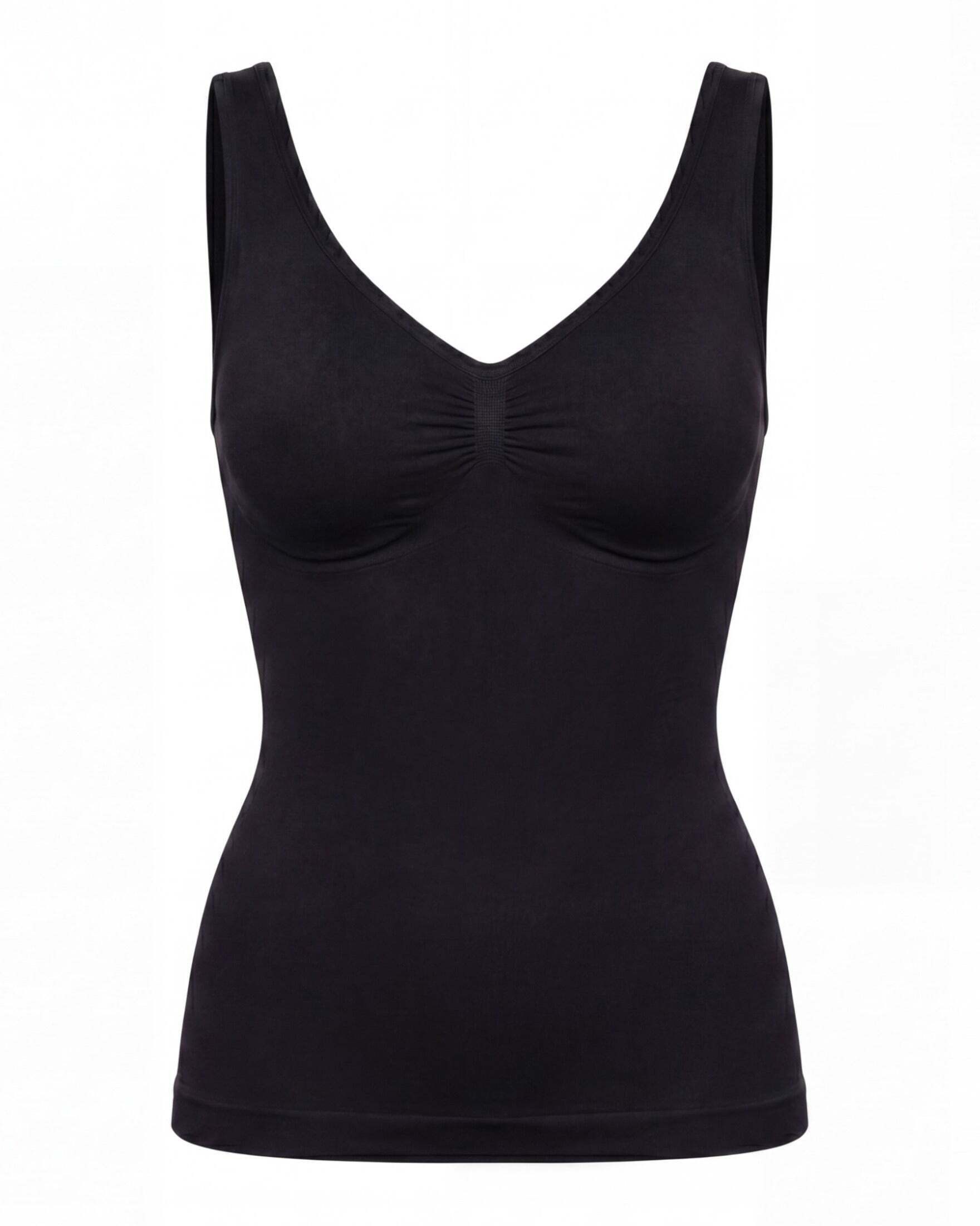SNOCKS Shapingtop Shaping Body Damen mit breiten Trägern figurformend mit mittlerem Support
