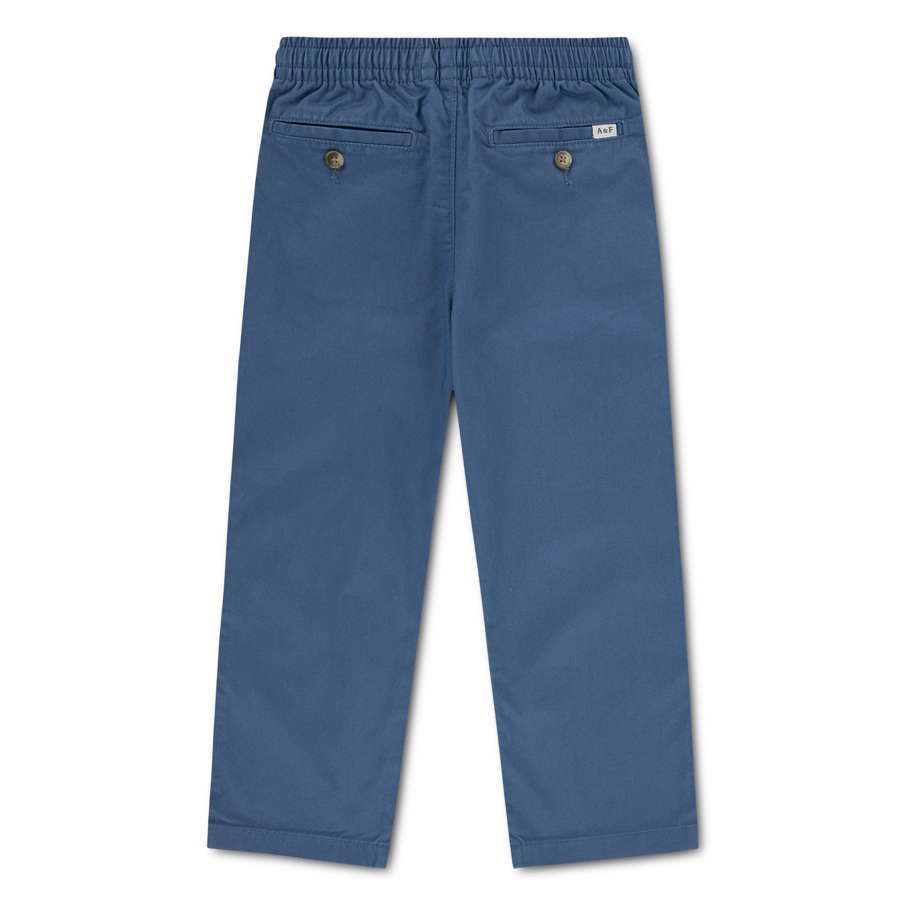 Abercrombie Kids Chinohose AFB BAGGY CHINO mit elastischem Bund und Bindeband, für Boys