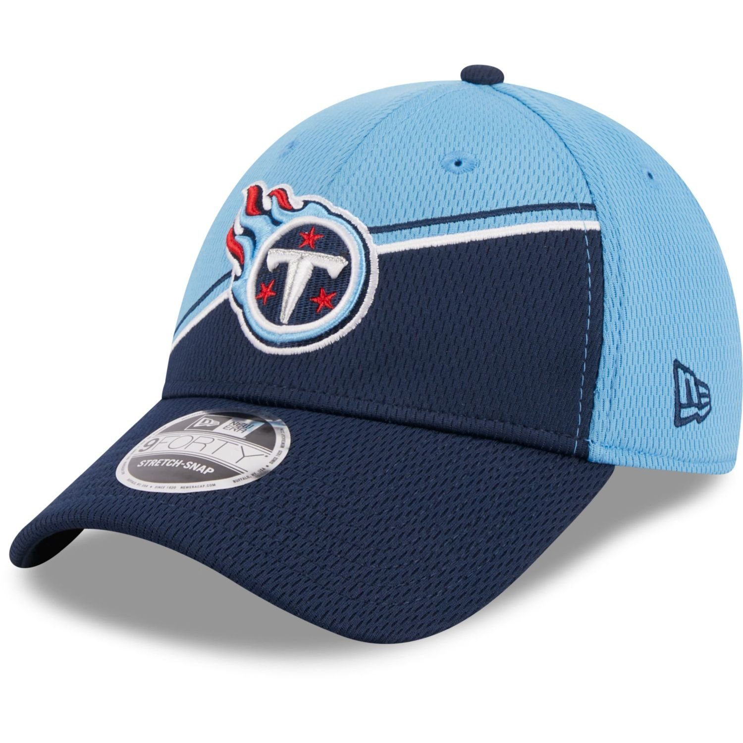 New Era Flex Cap 9Forty Tennessee Stretch Titans SIDELINE 2023