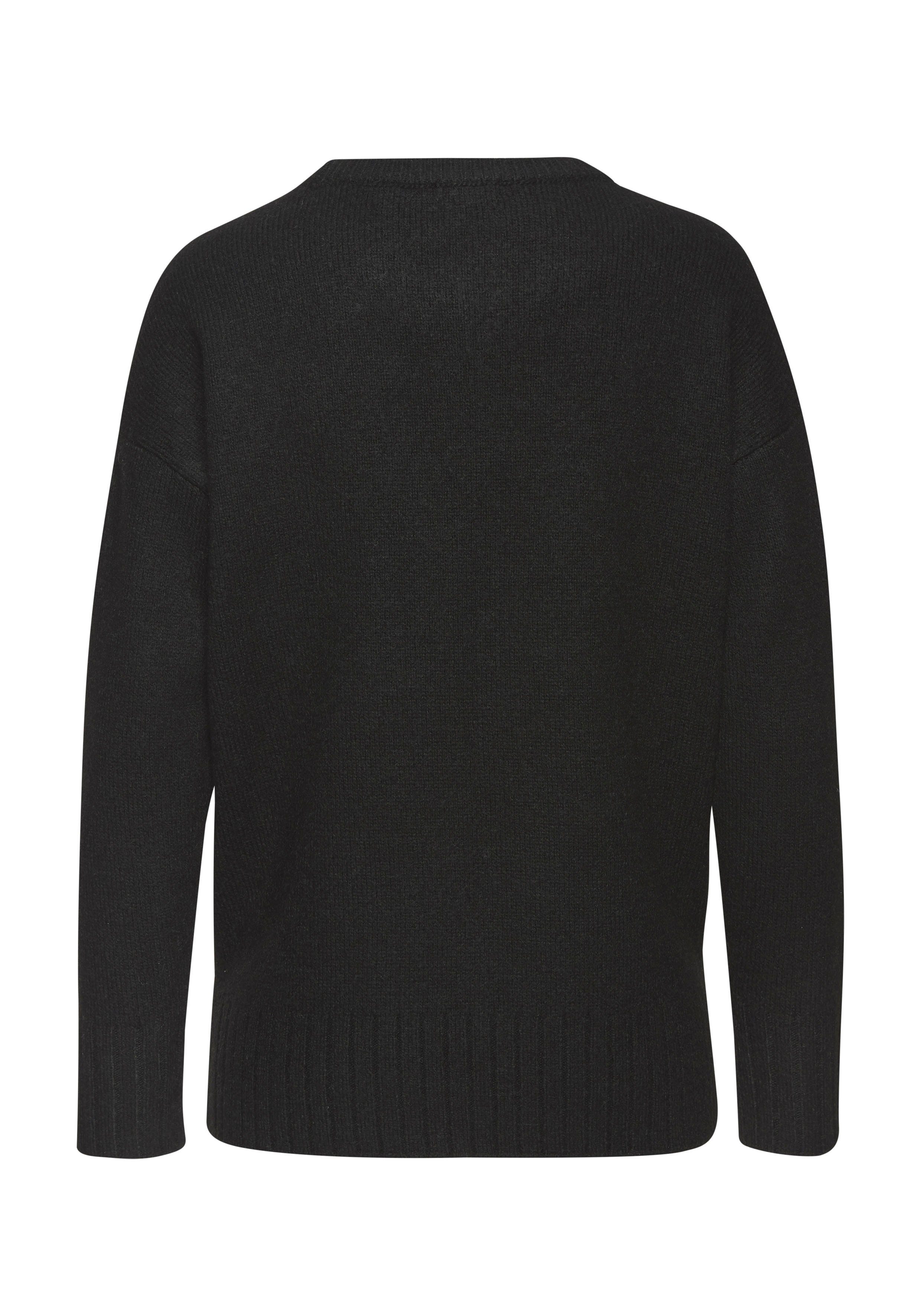 LASCANA Rundhalspullover aus supersofter Strickqualität, Basic