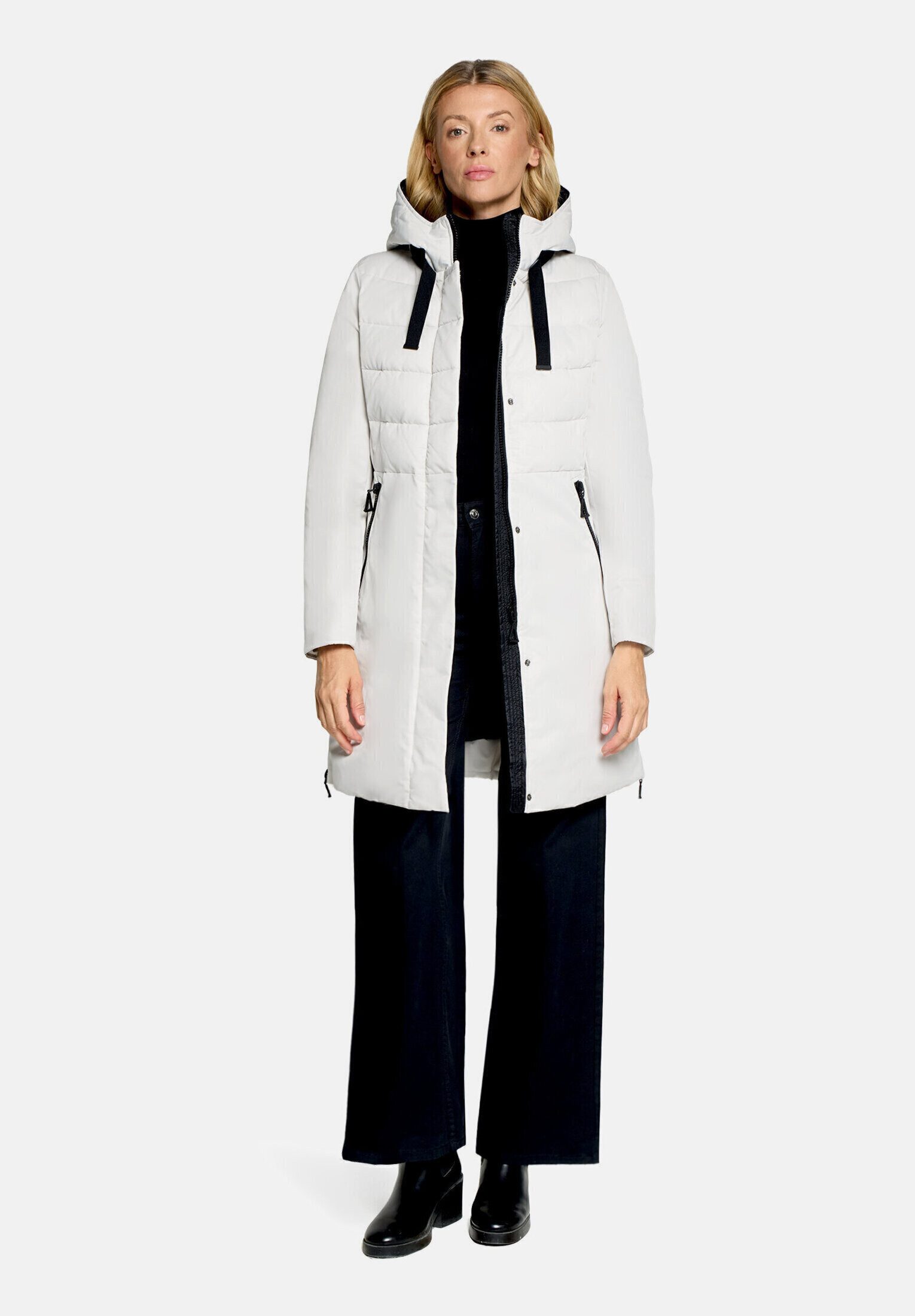 Amber & June Winterjacke Damen Kunstdaune